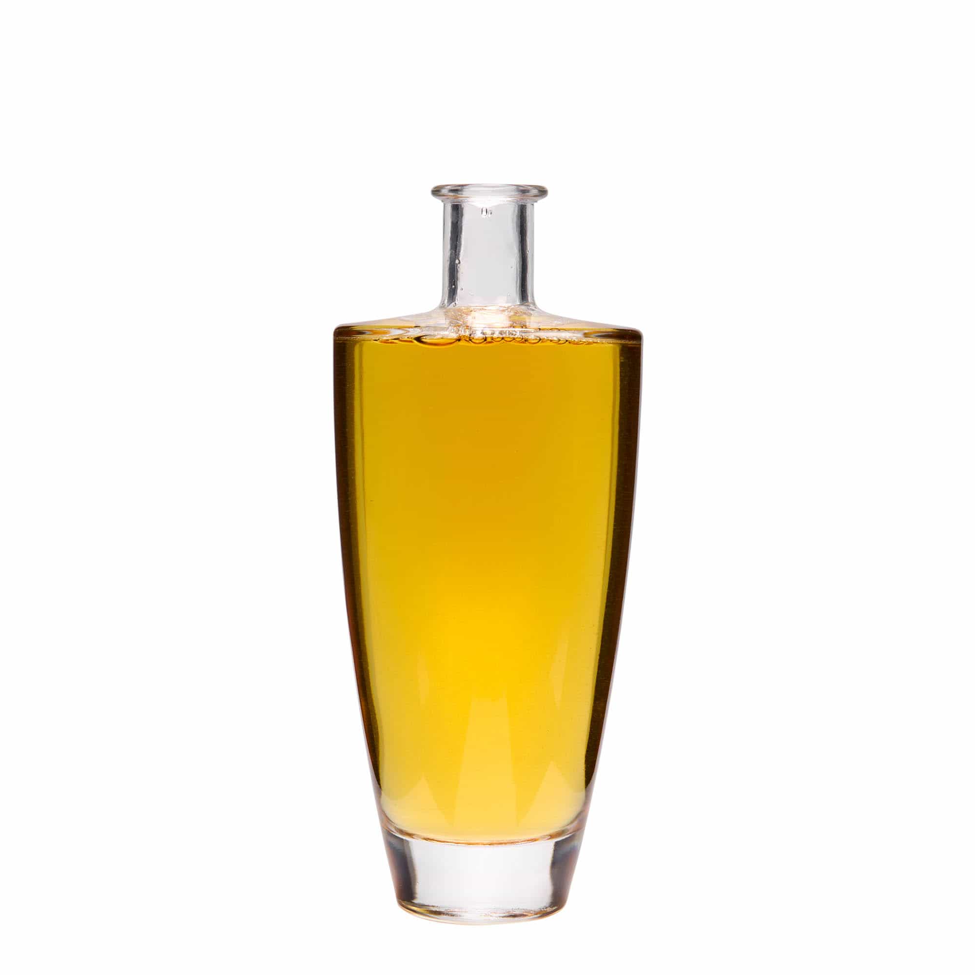 500 ml стъклена бутилка „Vanessa“, овална, затваряне: коркова тапа