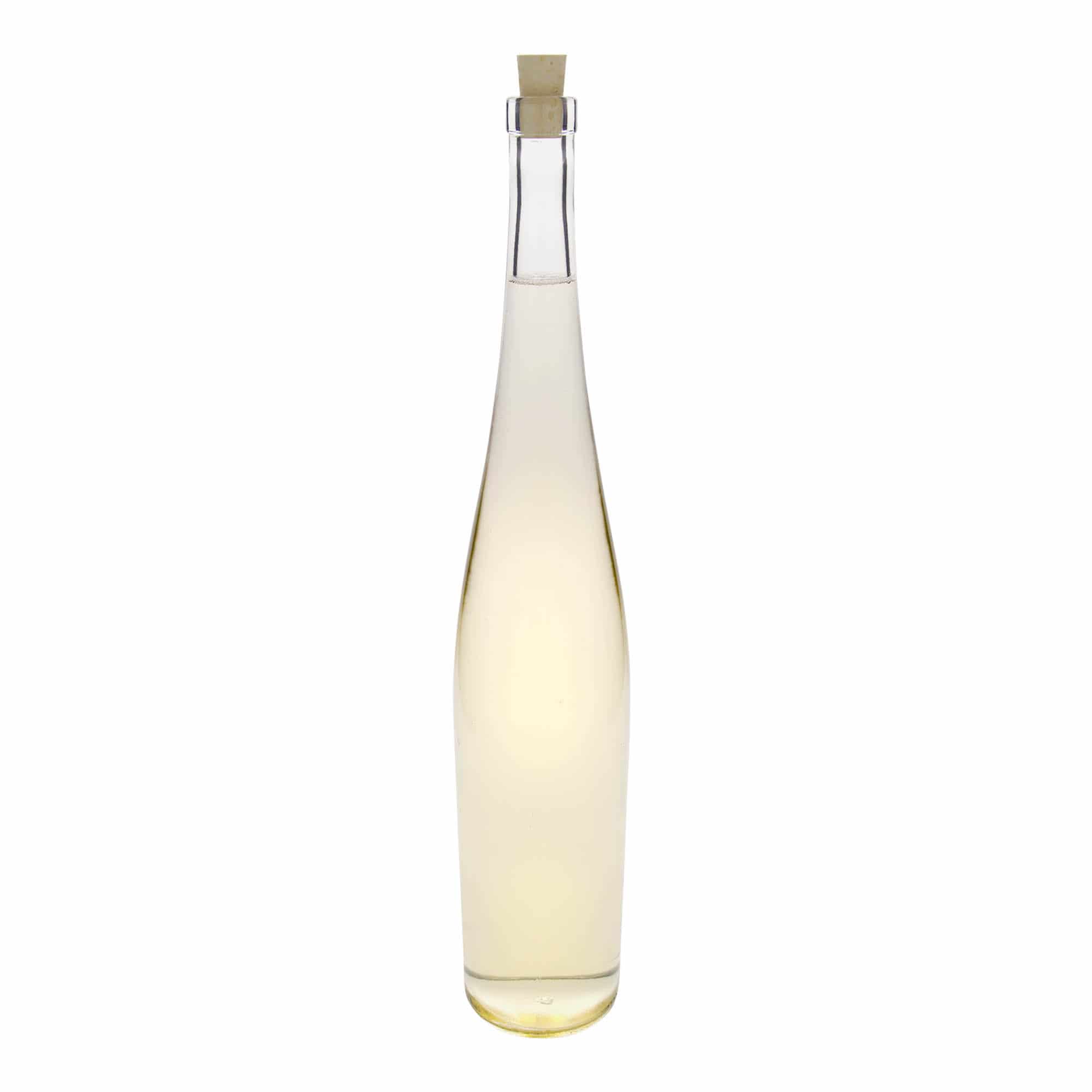 1500 ml стъклена бутилка за вино тип кегла, затваряне: коркова тапа