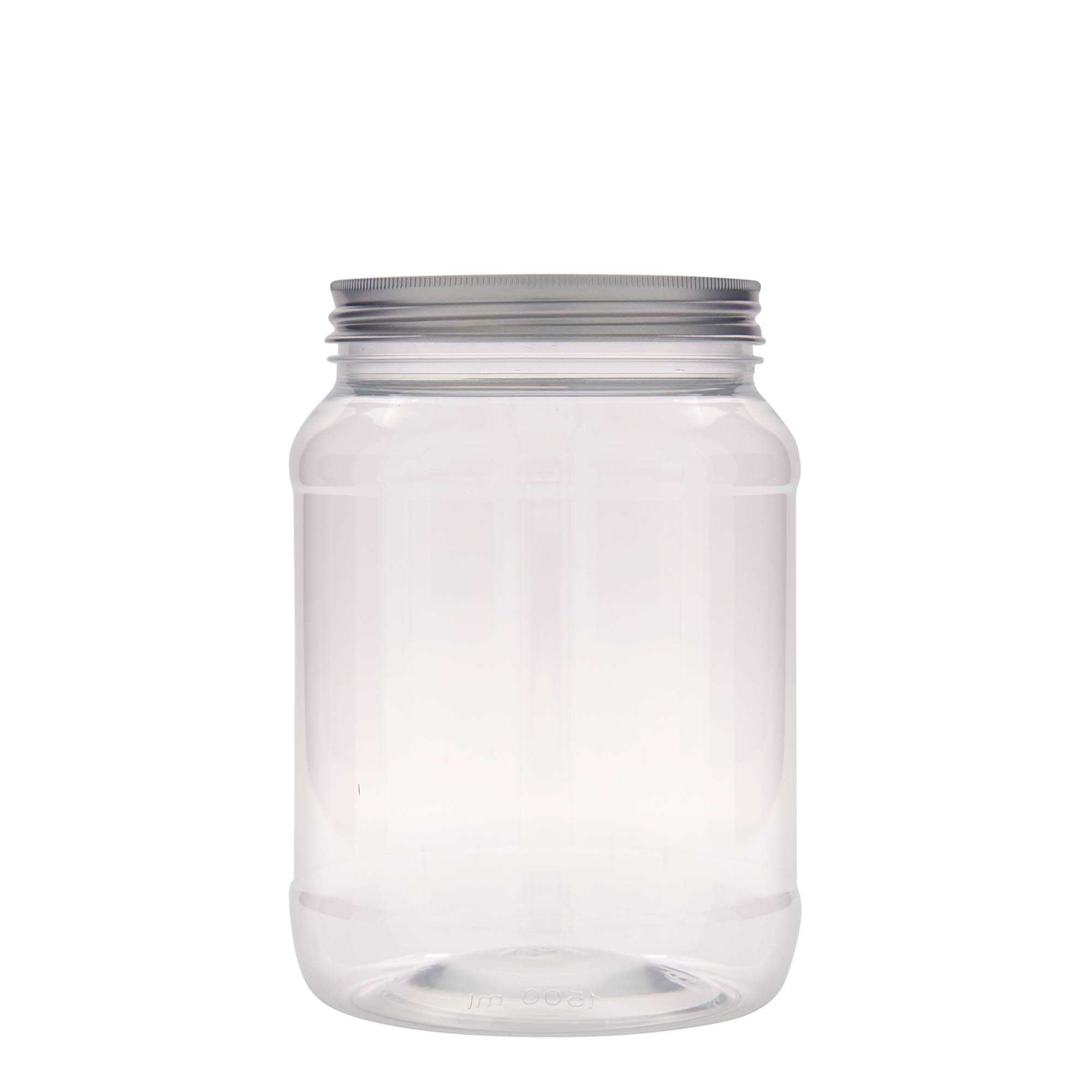 1500 ml PET буркан за съхранение „Lulu“, пластмасов, затваряне: 100/400