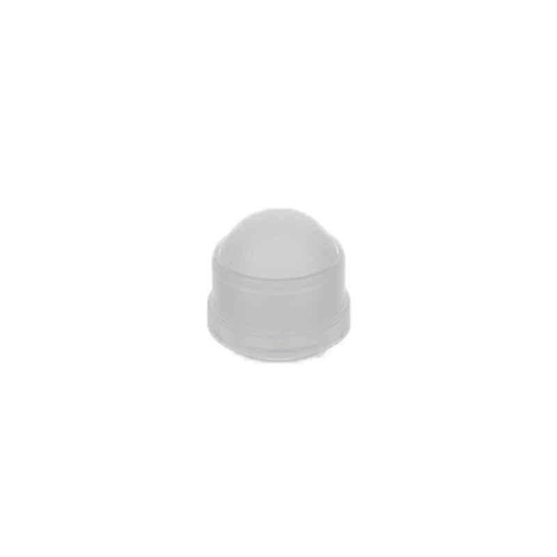 Накрайник за 50 ml бутилка с ролка, LDPE пластмаса, естествен цвят Накрайник за 50 ml бутилка с ролка, LDPE пластмаса, естествен цвят