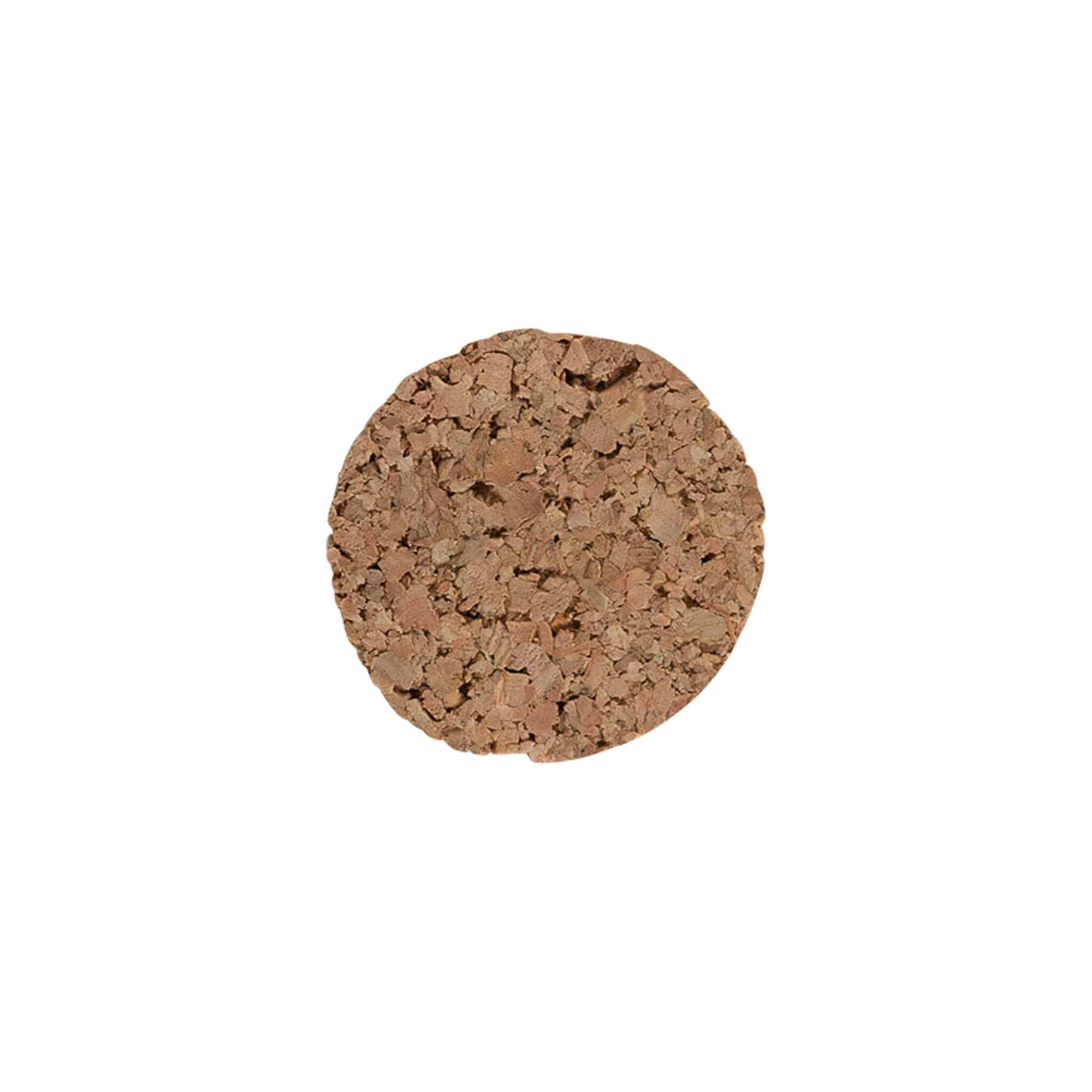 Конусна тапа 25-35 x 27, пресован корк, бежова, за затваряне: коркова тапа