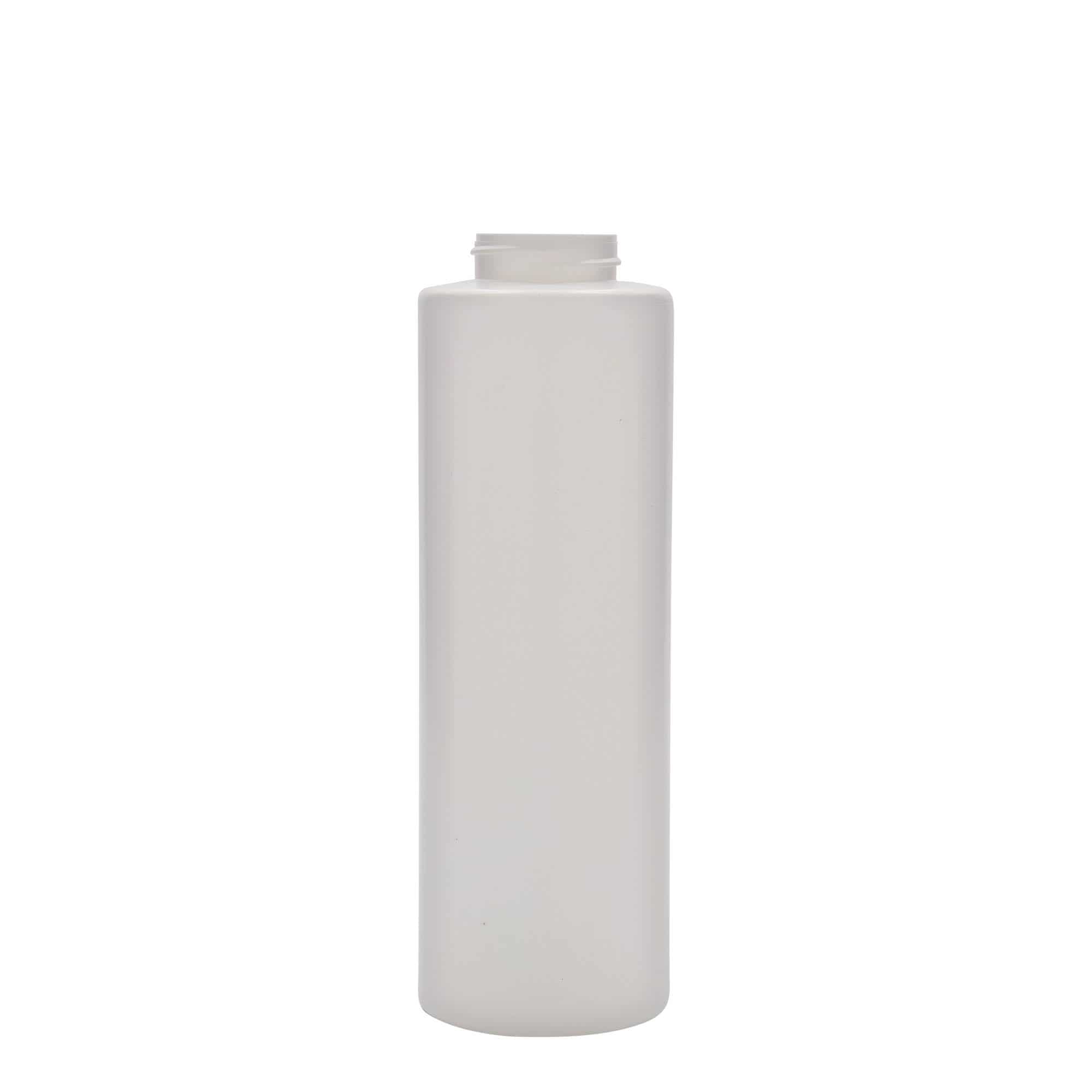 500 ml бутилка за сосове, LDPE пластмаса, бяла, затваряне: винтова капачка GPI 38/400 500 ml бутилка за сосове, LDPE пластмаса, бяла, затваряне: винтова капачка GPI 38/400