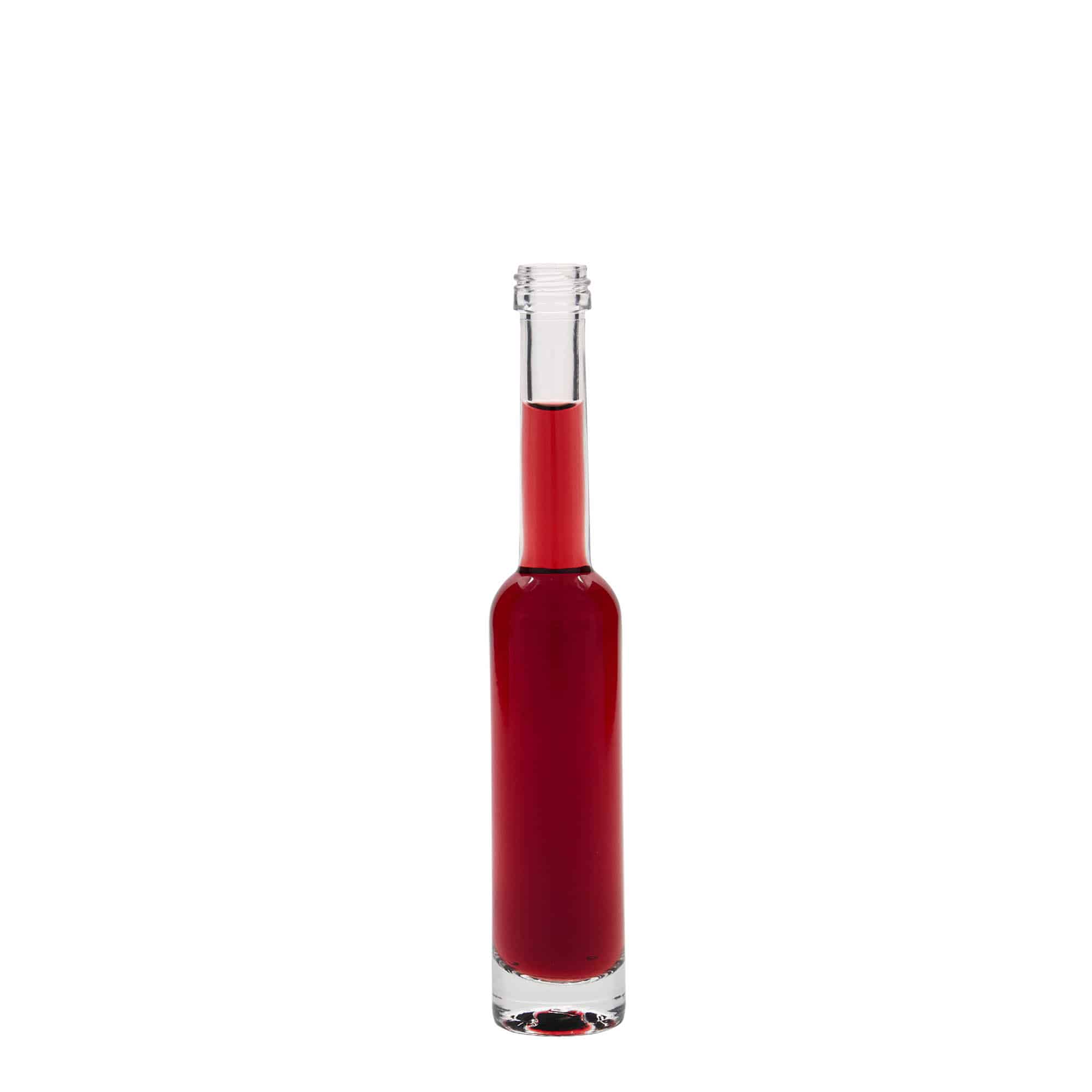 40 ml стъклена бутилка „Платина“, затваряне: капачка PP 18