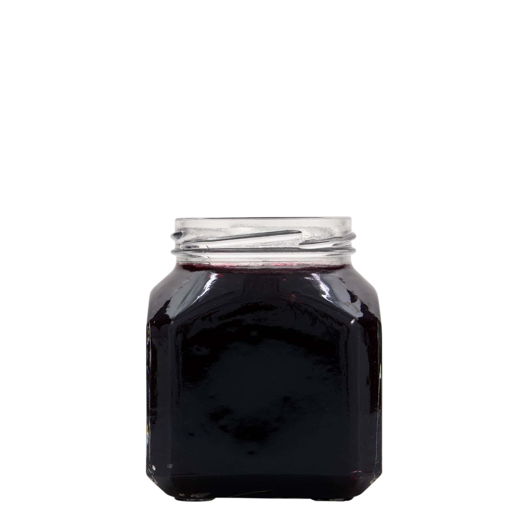 314 мл квадратна стъклена бутилка 'Милано', отвор: Twist-Off (TO 63) 314 мл квадратна стъклена бутилка 'Милано', отвор: Twist-Off (TO 63)