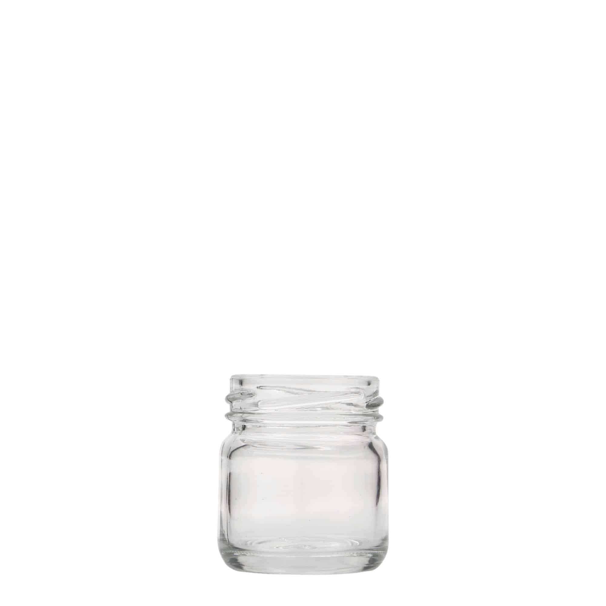 40 ml кръгъл буркан, затваряне: винтов капак Twist-Off (TO 43) 40 ml кръгъл буркан, затваряне: винтов капак Twist-Off (TO 43)