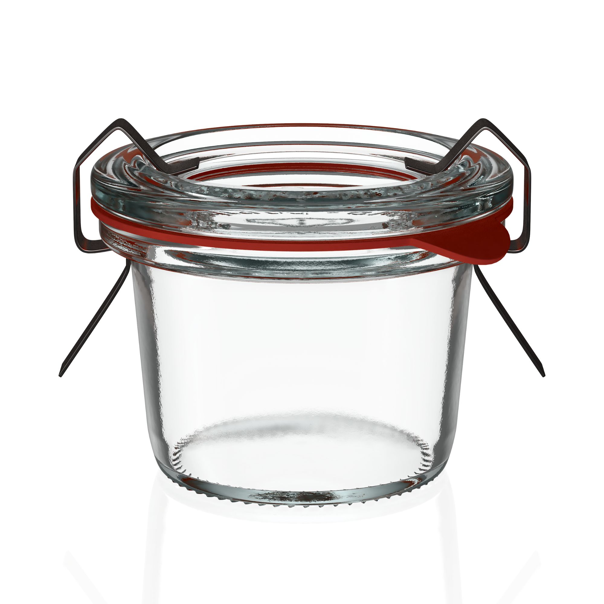 35 мл WECK-стъклен буркан, отвор: кръгъл ръб 35 мл WECK-стъклен буркан, отвор: кръгъл ръб