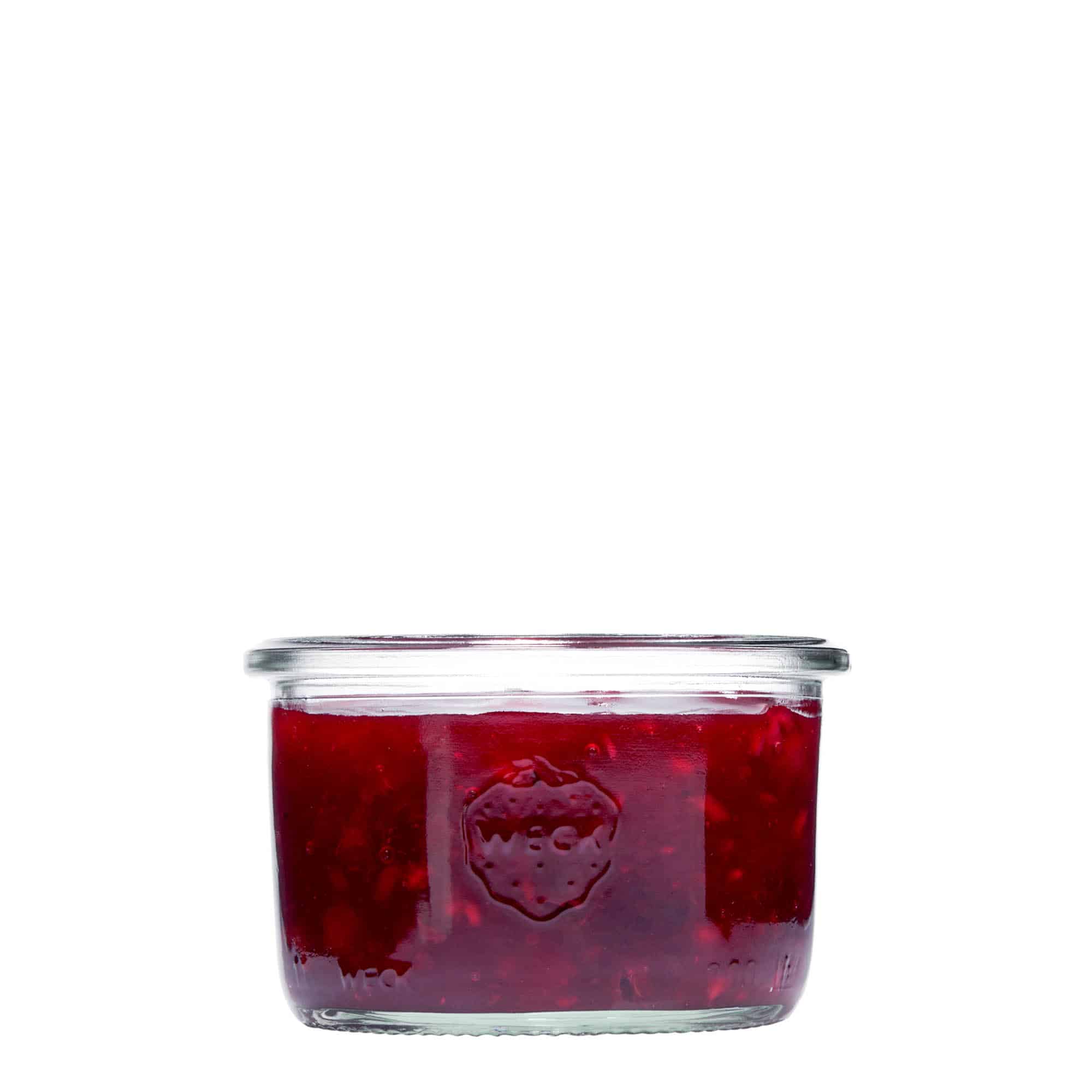 200 ml буркан с широк отвор WECK, затваряне: заоблен ръб