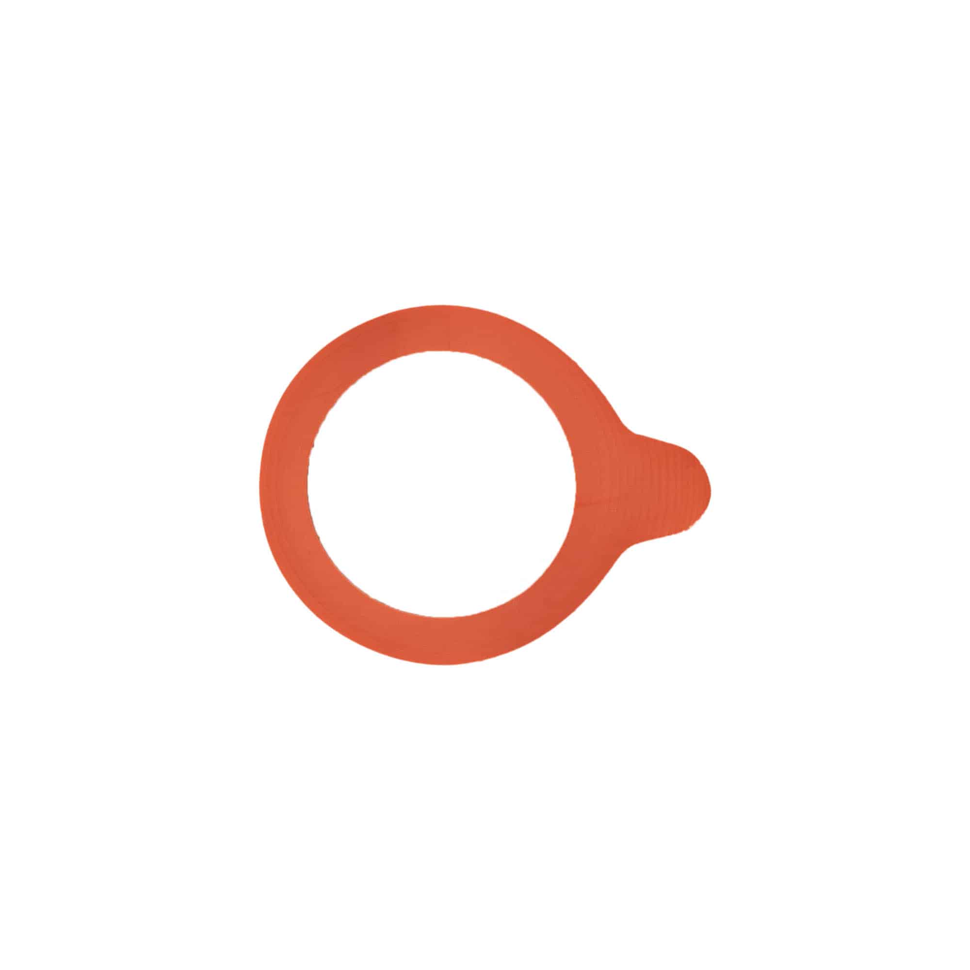 WECK-консервиращ пръстен RR40, червен, отвор: кръгъл ръб