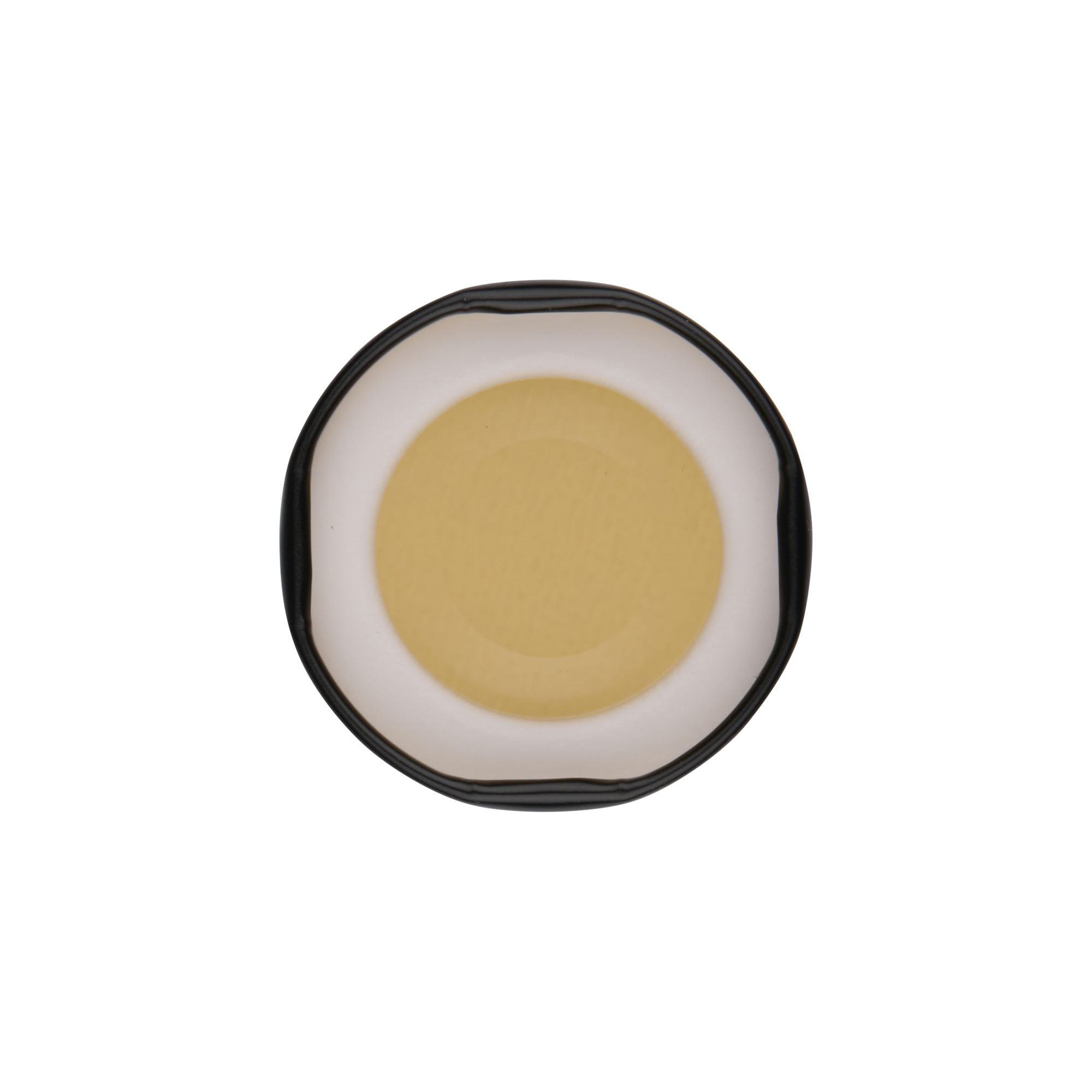 Туист-оф капак, бял ламаринен, черен, за отвор: TO 43 Туист-оф капак, бял ламаринен, черен, за отвор: TO 43