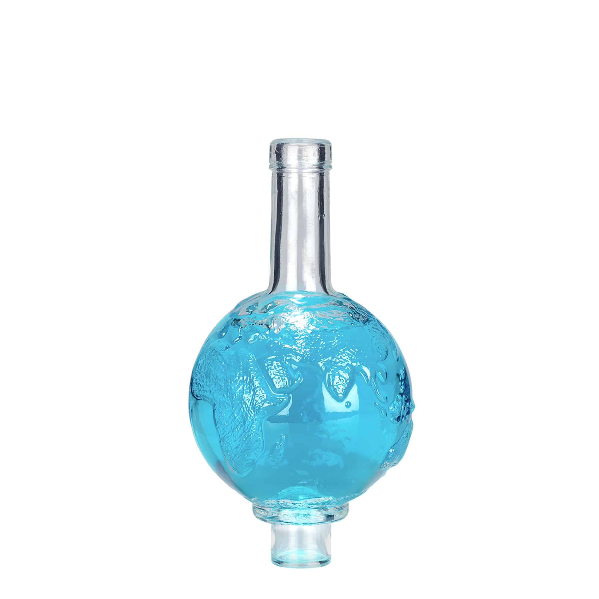 500 ml стъклена бутилка „Глобус“, затваряне: коркова тапа