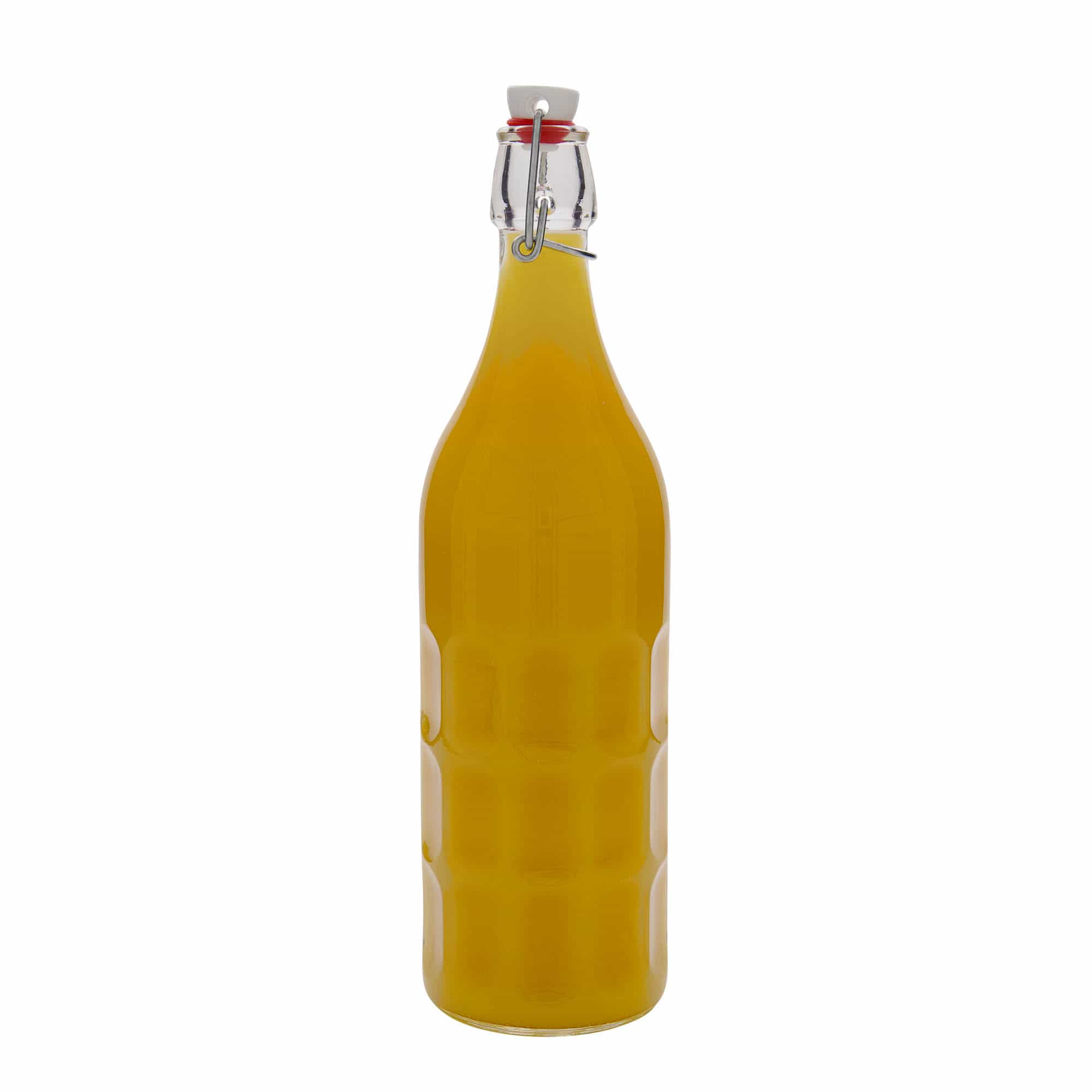 1000 ml стъклена бутилка „Moresca“, затваряне: тапа с клипс