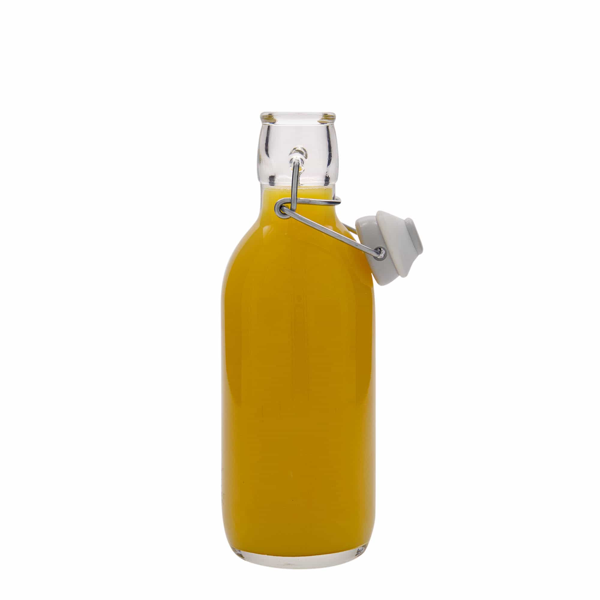 500 ml стъклена бутилка „Emilia“, затваряне: тапа с клипс