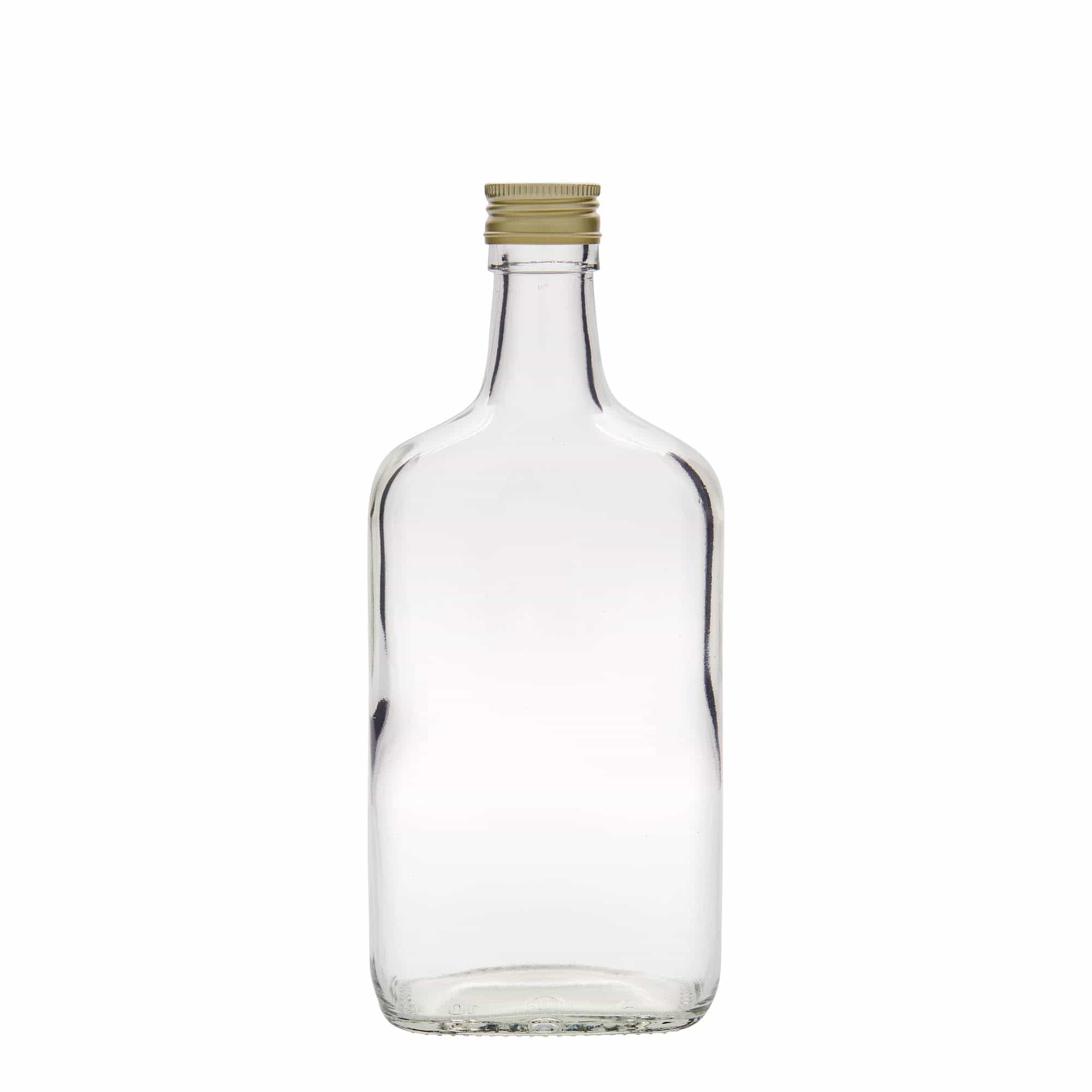 700 ml стъклена бутилка „Amaretto“, правоъгълна, затваряне: капачка PP 31,5