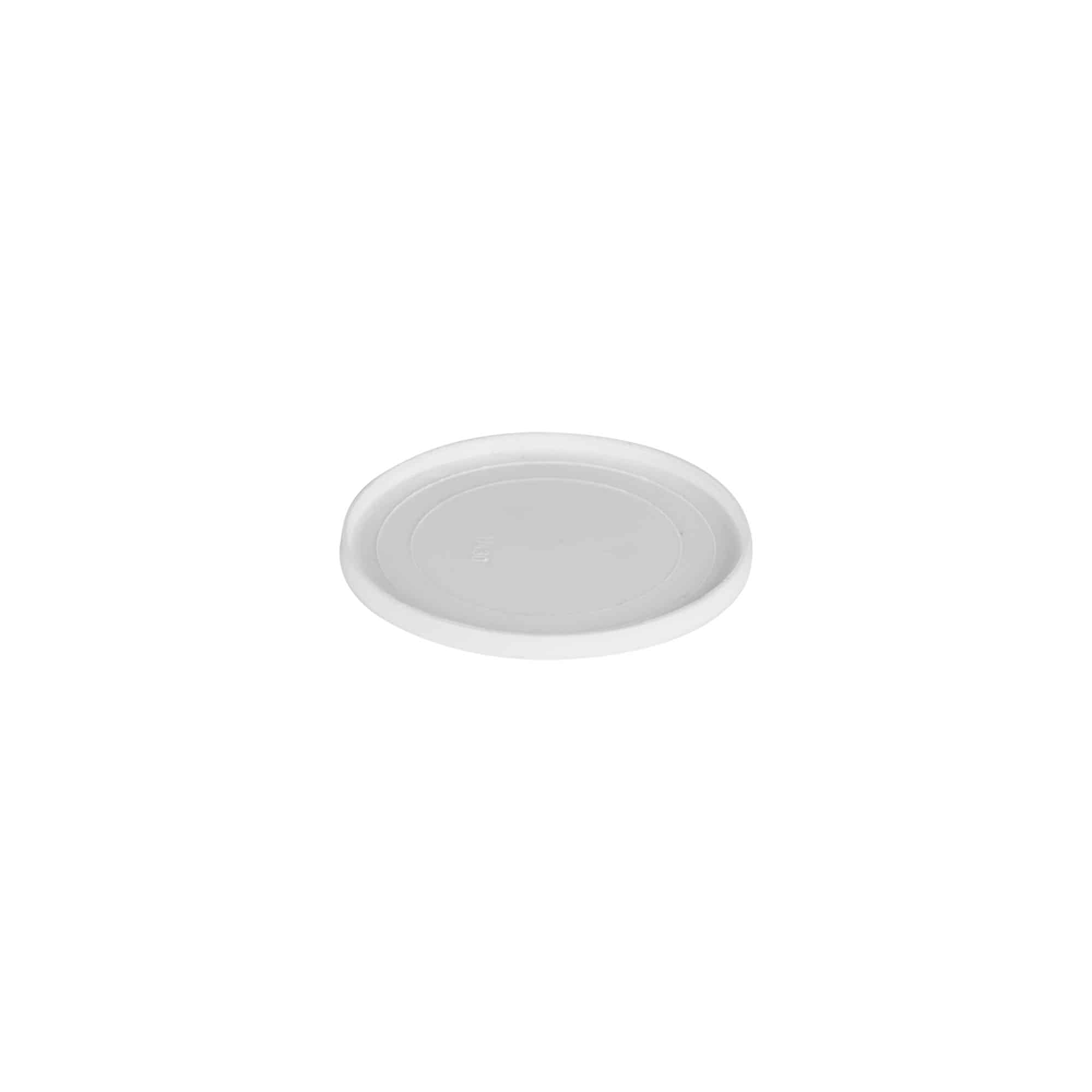 Защитно капаче за 15 ml „Bianca“, PP пластмаса, бяло