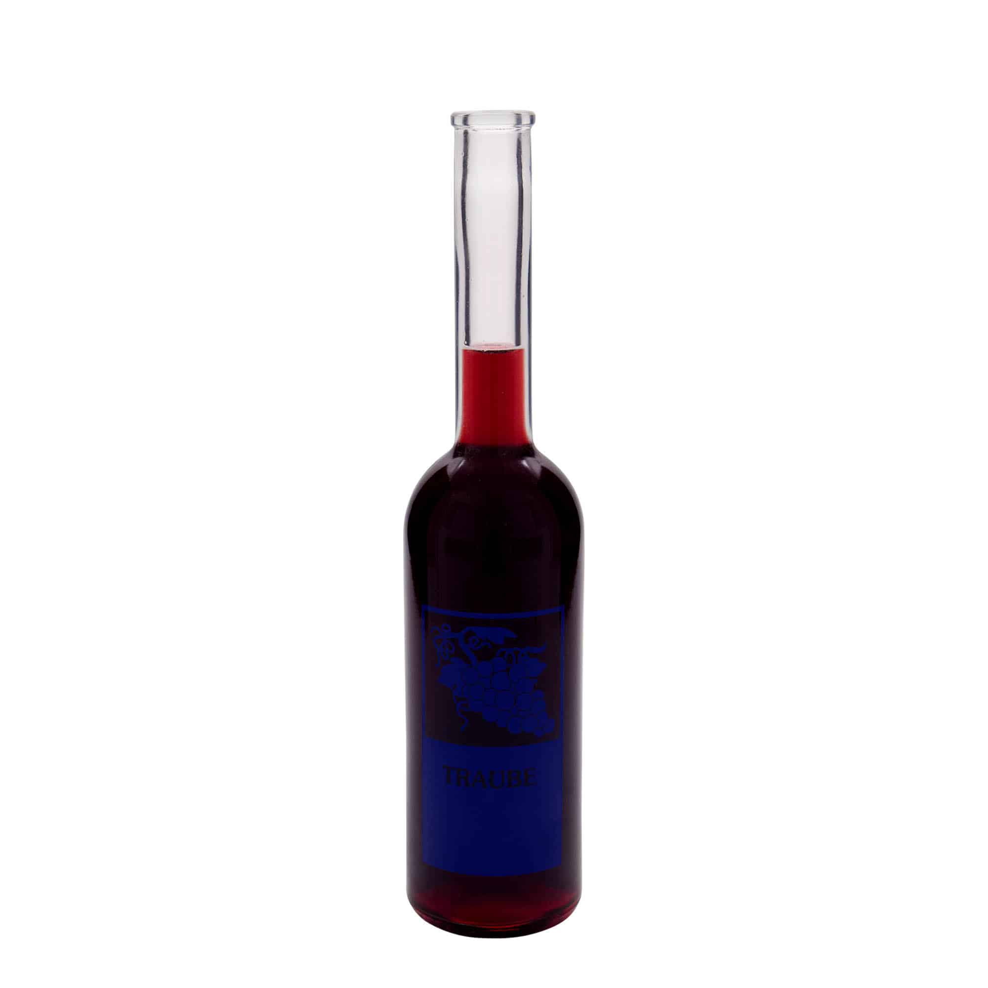 500 ml стъклена бутилка „Опера“, мотив: грозд, затваряне: коркова тапа