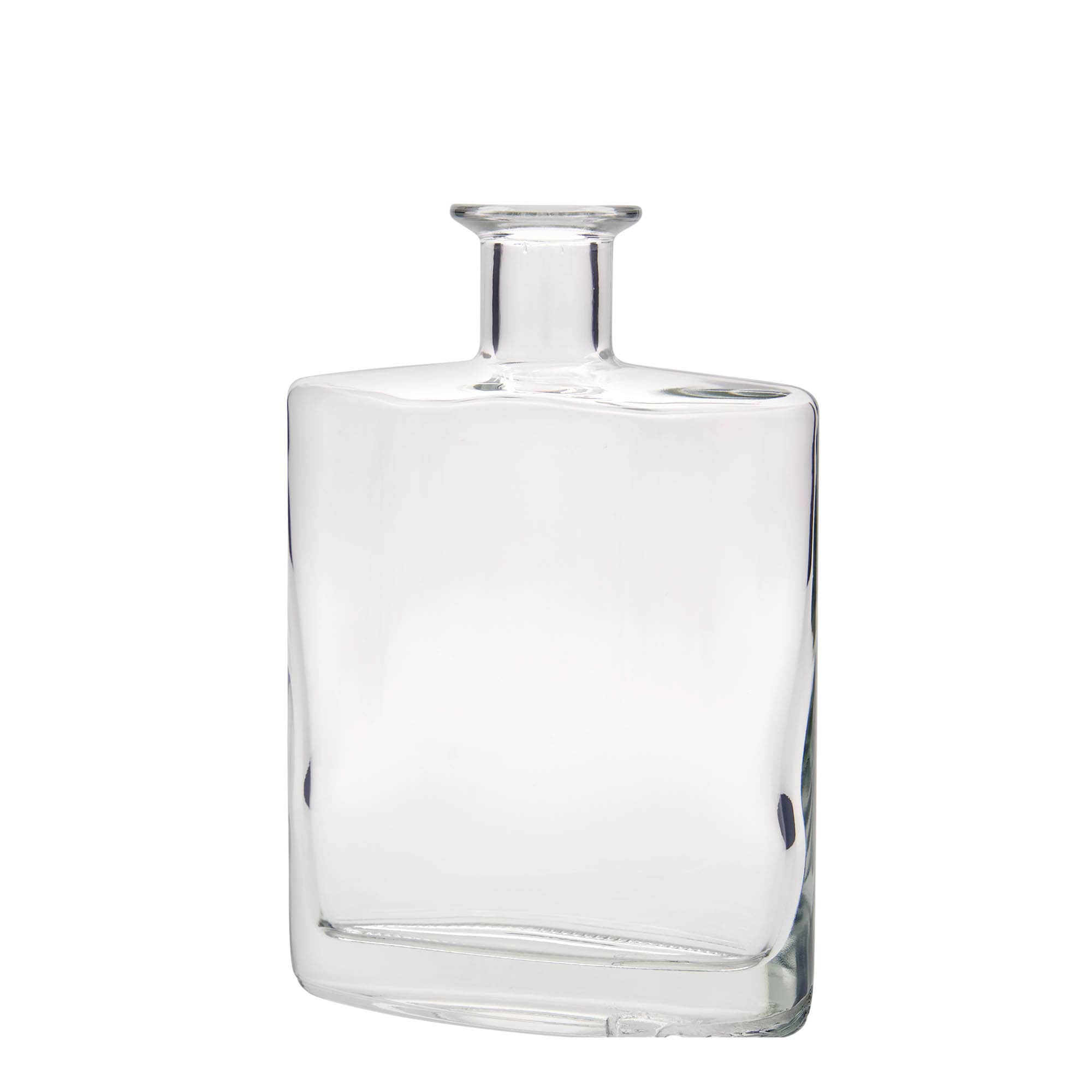 700 ml стъклена бутилка „Zorbas“, овална, затваряне: коркова тапа