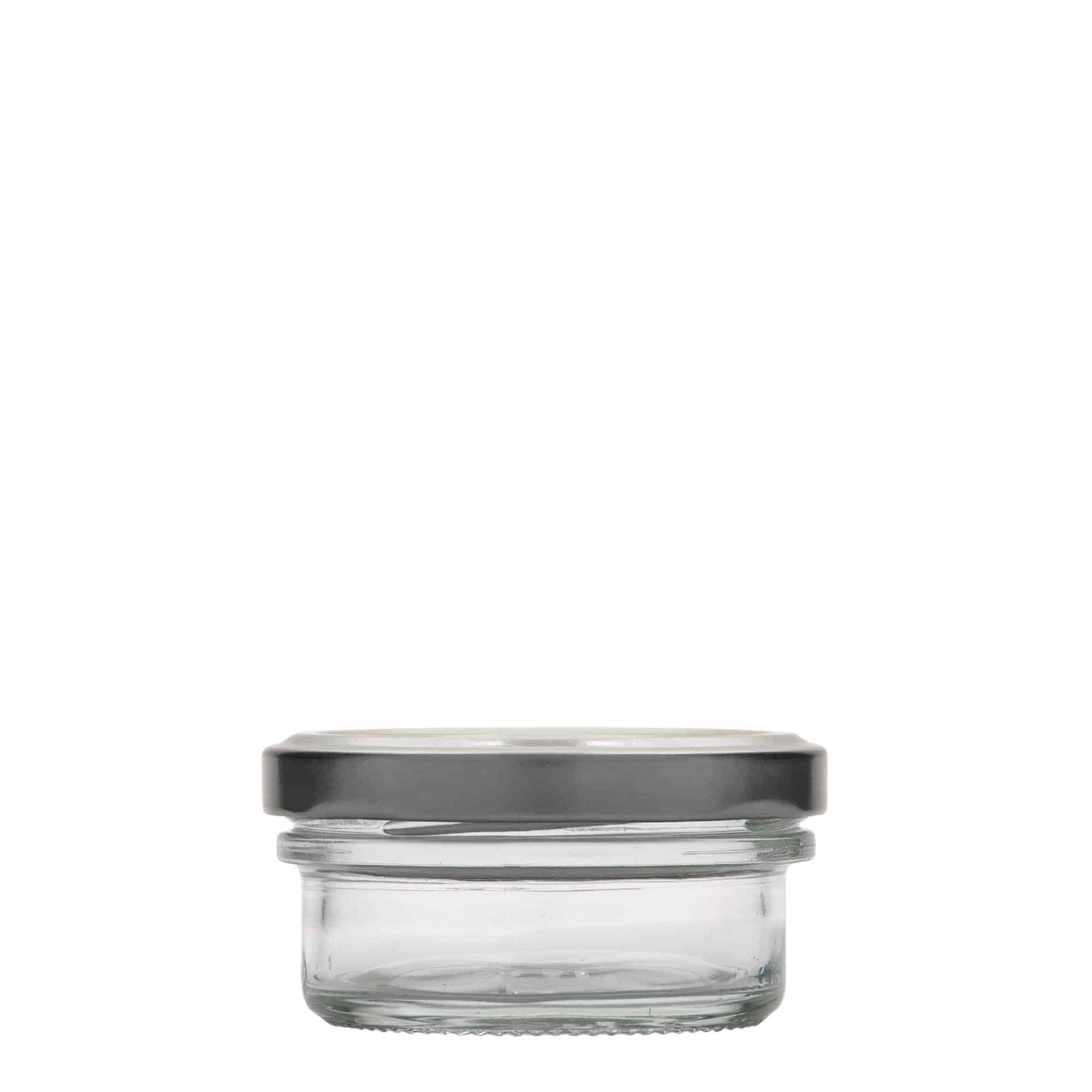 65 ml нисък буркан с широк отвор, затваряне: винтов капак Twist-Off (TO 66)