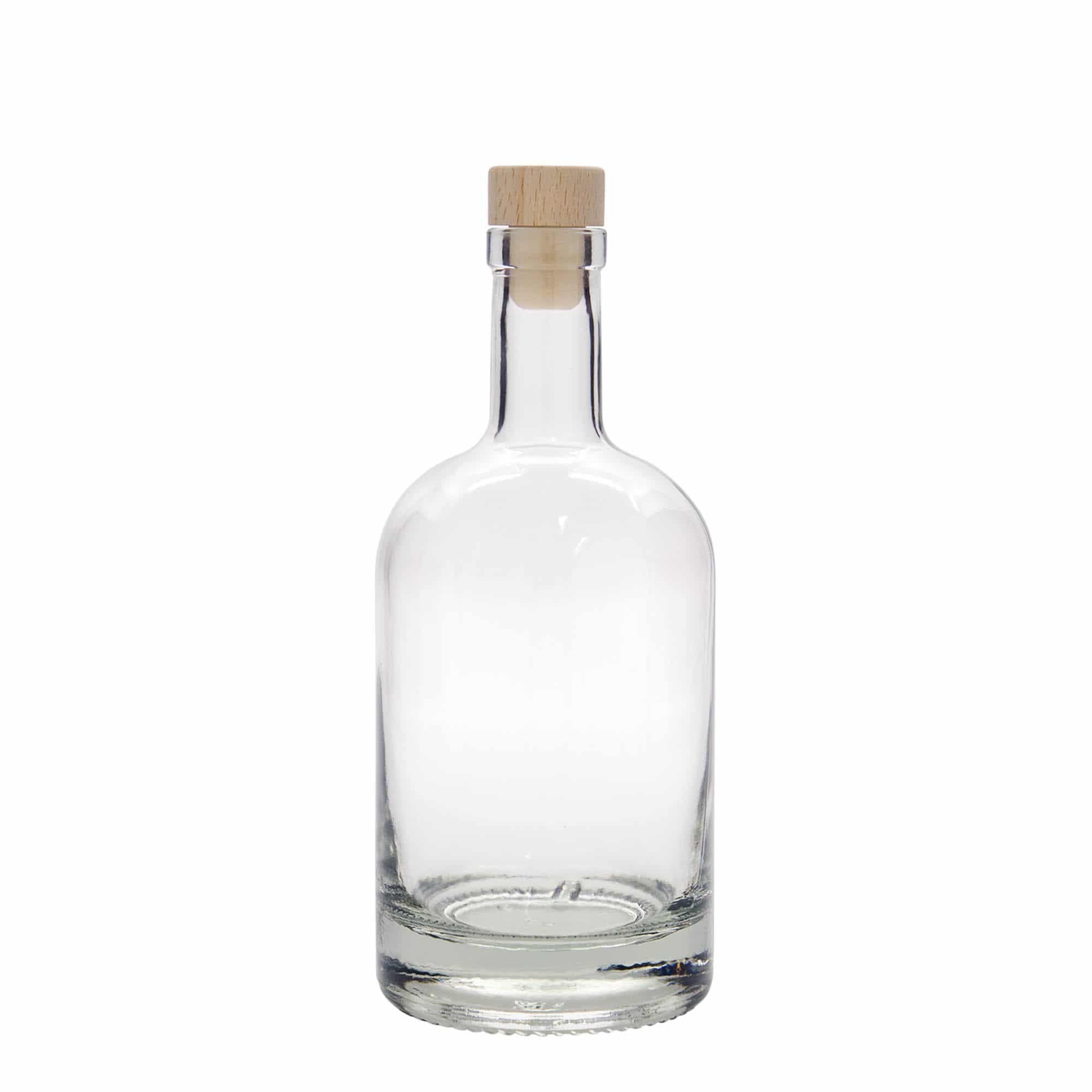 500 ml стъклена бутилка „First Class“, затваряне: коркова тапа