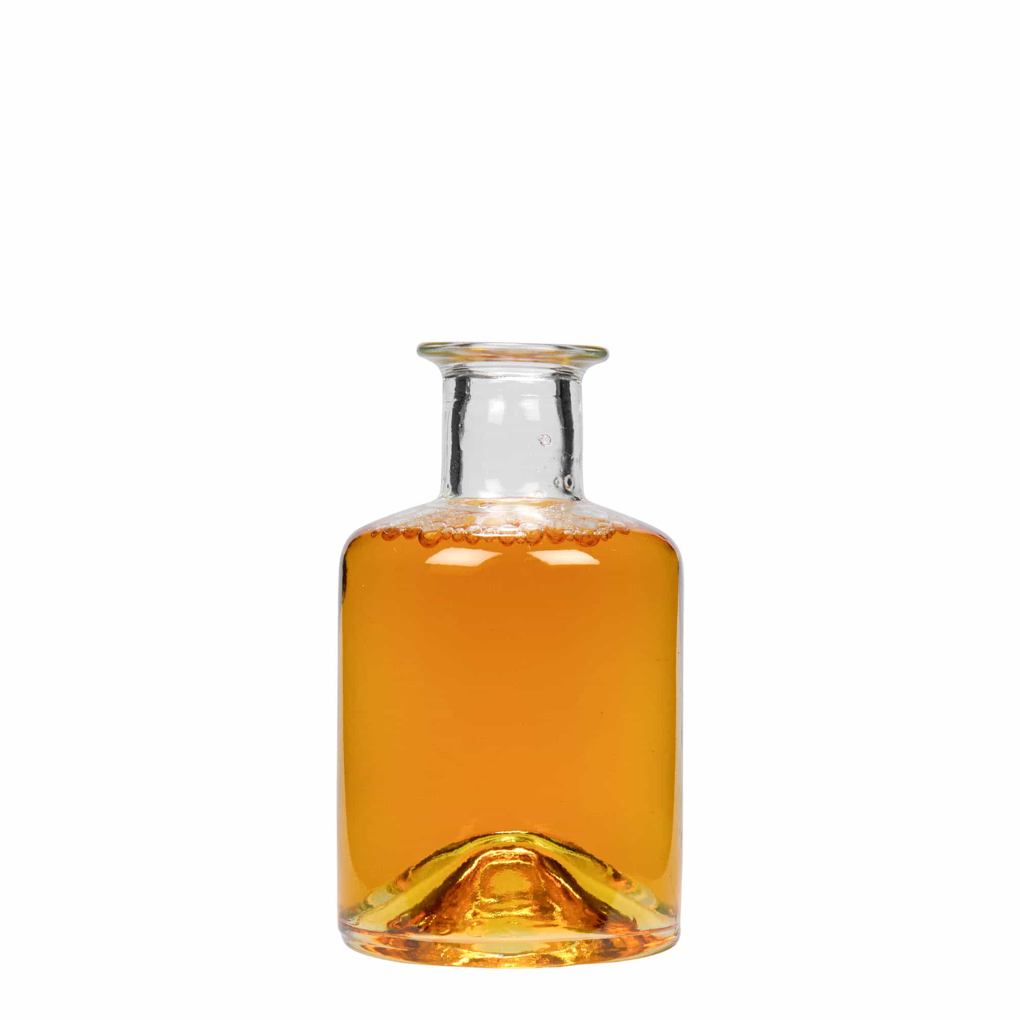 200 ml стъклена аптекарска бутилка, затваряне: коркова тапа
