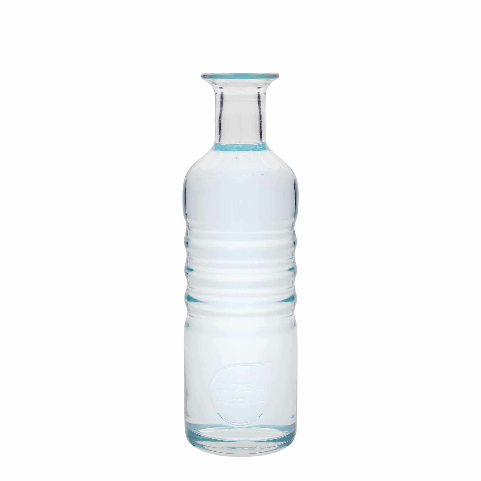 750 ml стъклена бутилка „Optima Acqua“, затваряне: коркова тапа