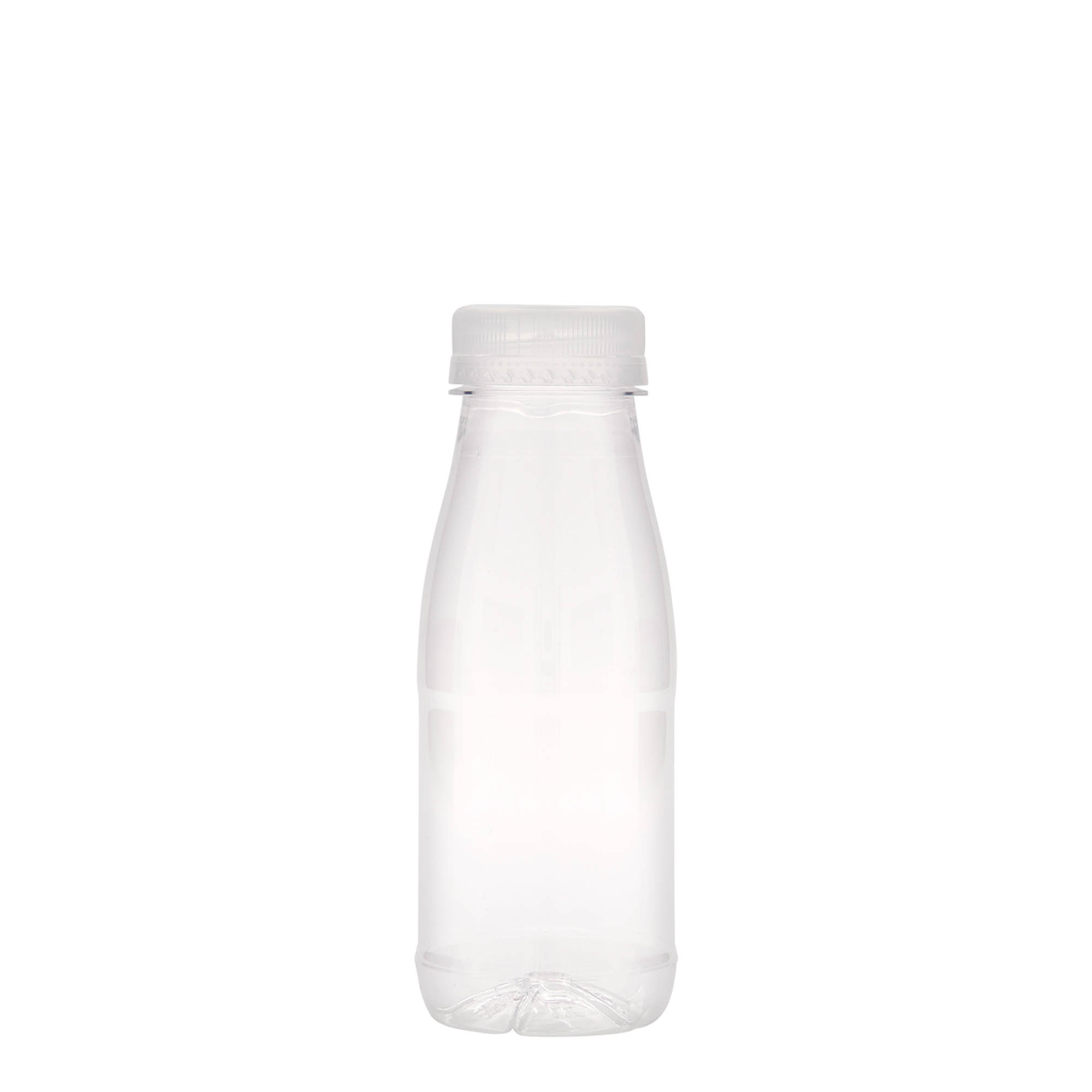 250 мл PET бутилка „Milk and Juice“, пластмаса, гърло: 38 мм 250 мл PET бутилка „Milk and Juice“, пластмаса, гърло: 38 мм