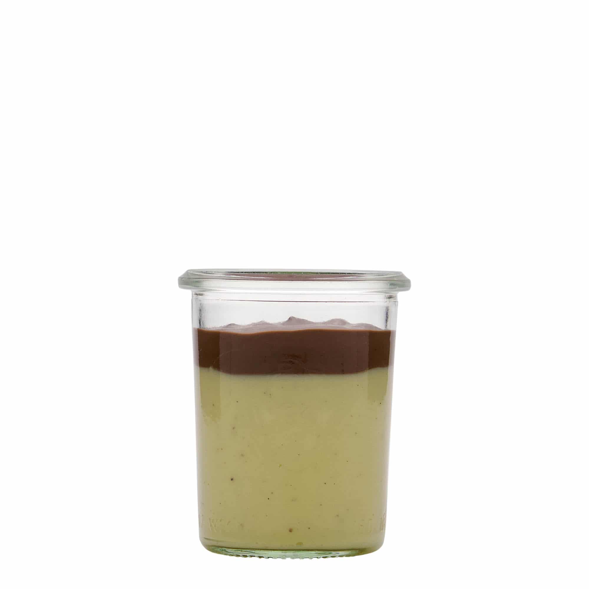 160 ml буркан с широк отвор WECK, затваряне: заоблен ръб