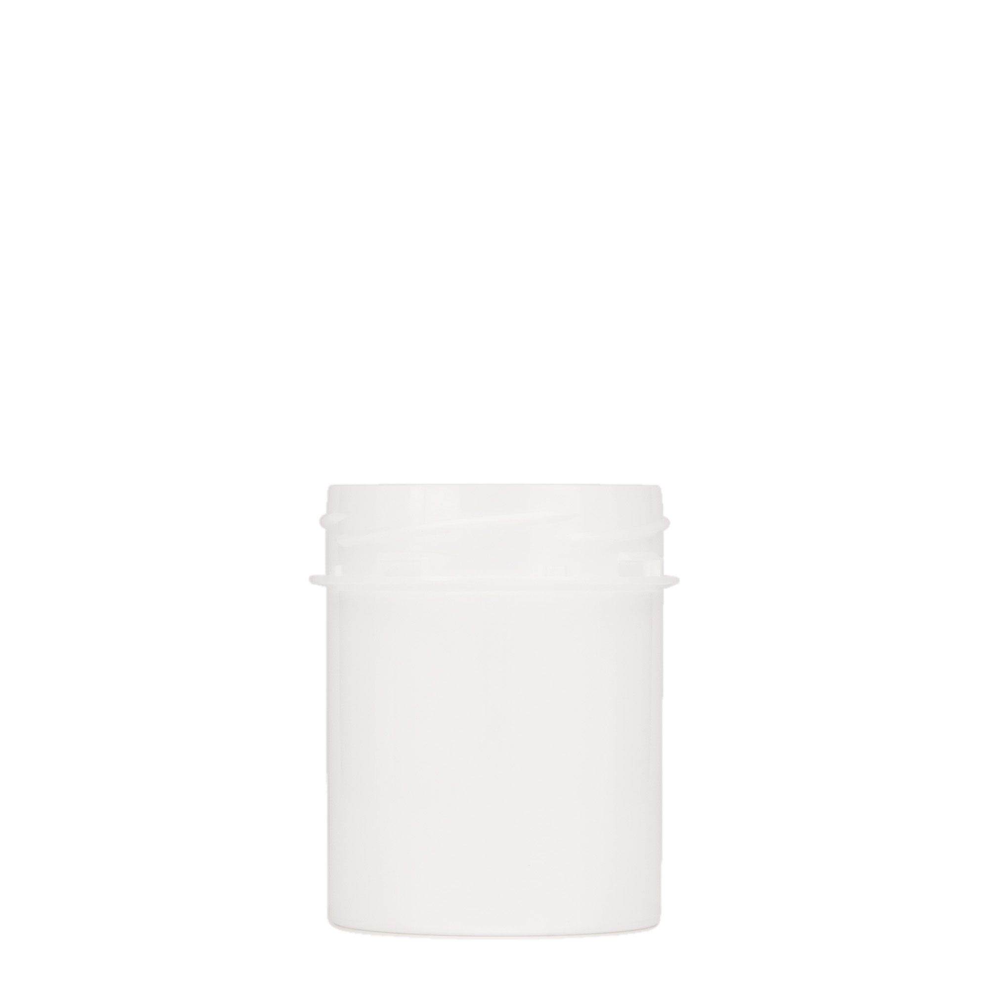 150 ml пластмасова кутия „Securilock“, PP, бяла, затваряне: винтова капачка