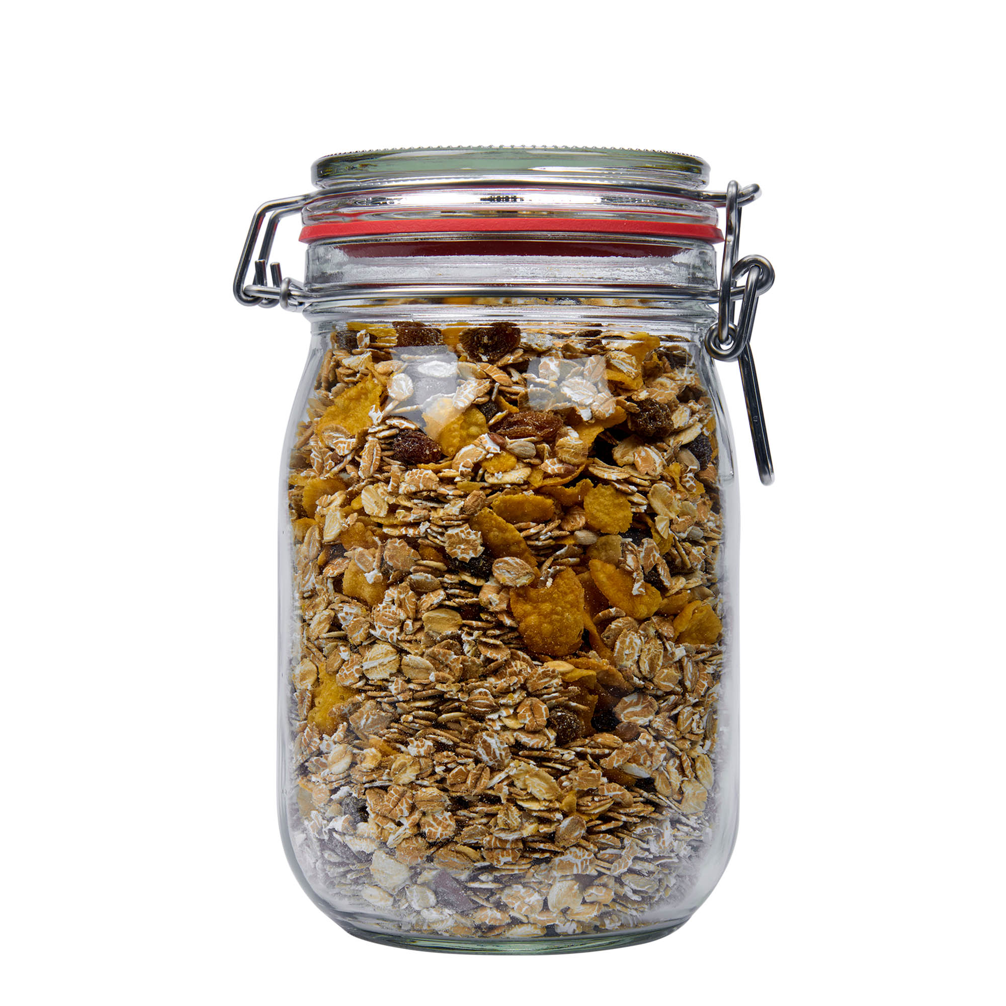 1.140 мл буркан с телена скоба #, отвор: затваряне с телена скоба