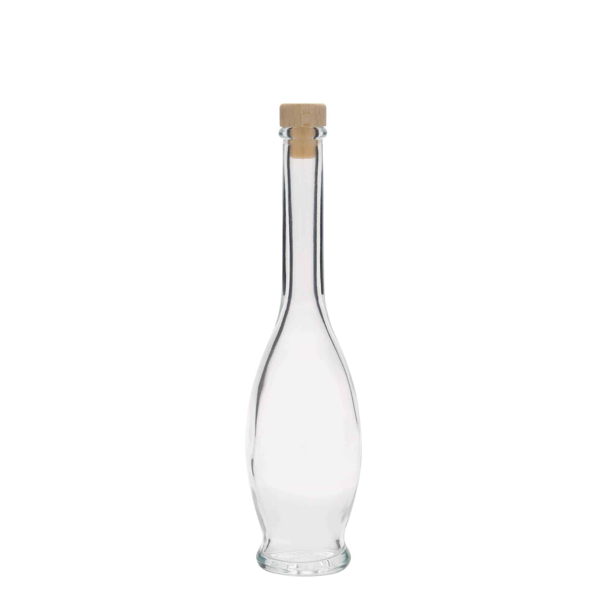 100 ml стъклена бутилка „Gina“, затваряне: коркова тапа