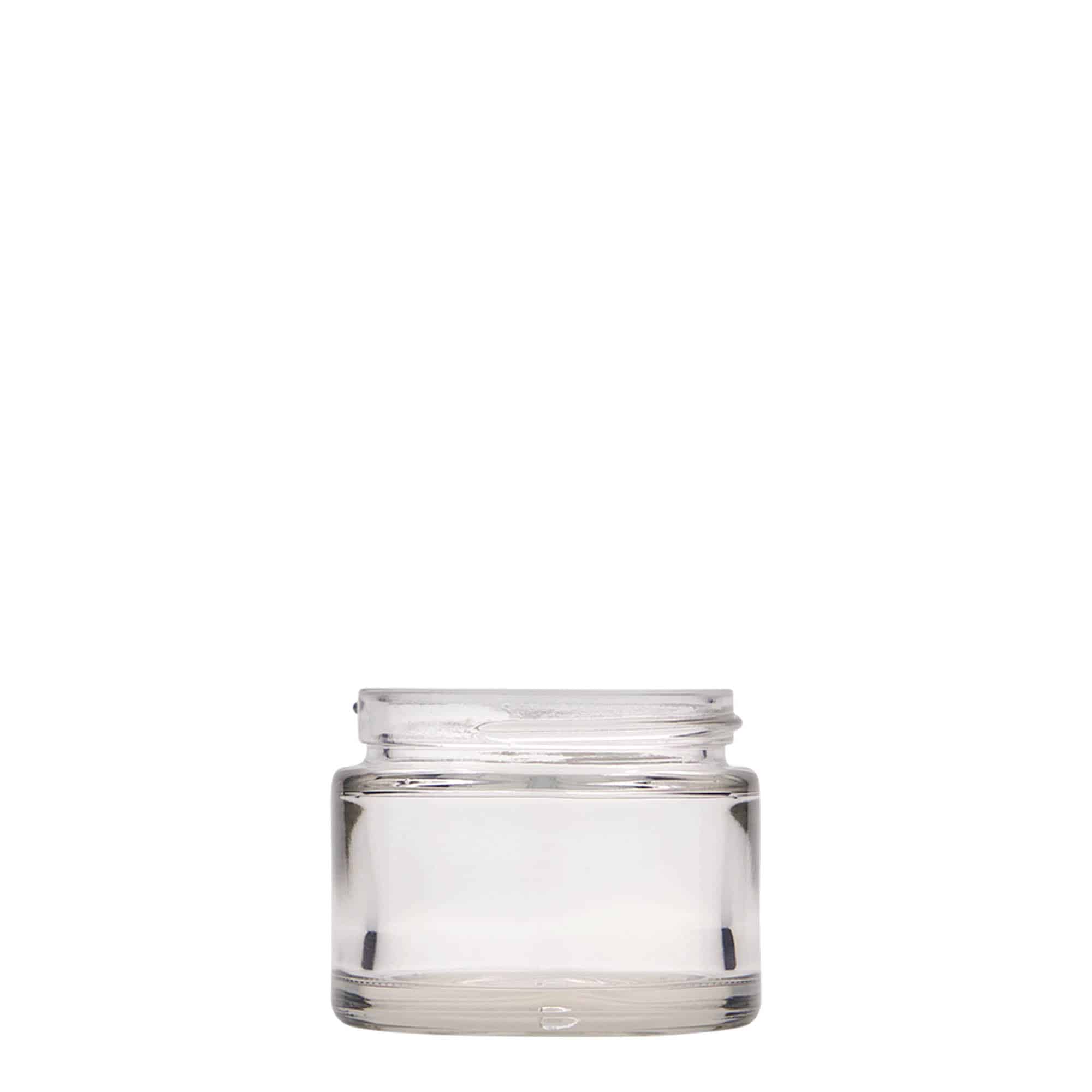 50 ml бурканче за козметични продукти „Beauty“, стъклено, затваряне: винтова капачка 50 ml бурканче за козметични продукти „Beauty“, стъклено, затваряне: винтова капачка