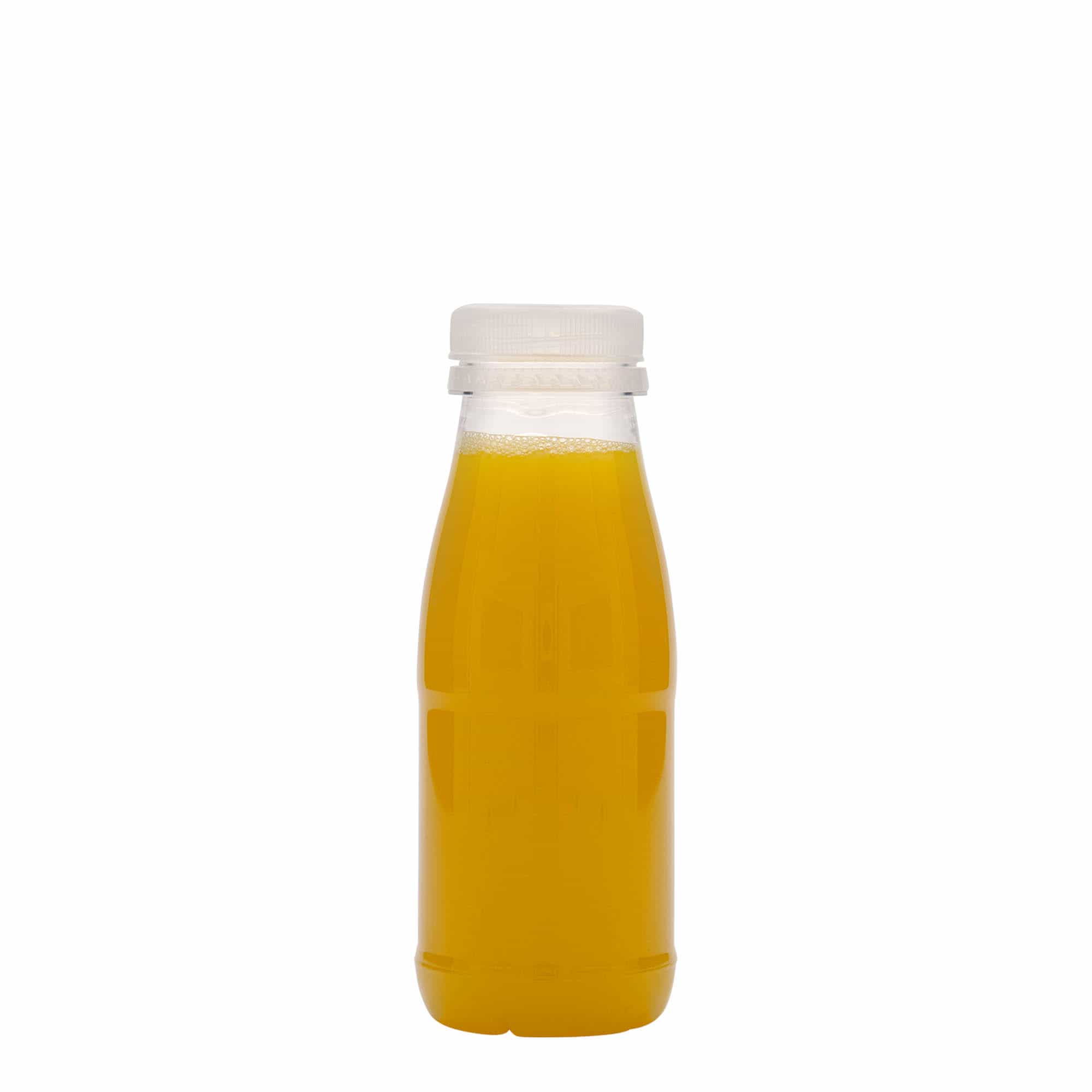250 ml PET бутилка „Мляко и сок“, пластмасова, затваряне: 38 mm