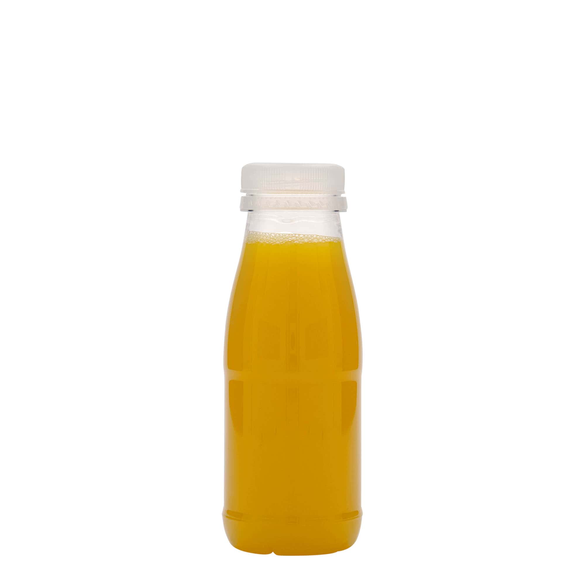 250 мл PET бутилка „Milk and Juice“, пластмаса, гърло: 38 мм