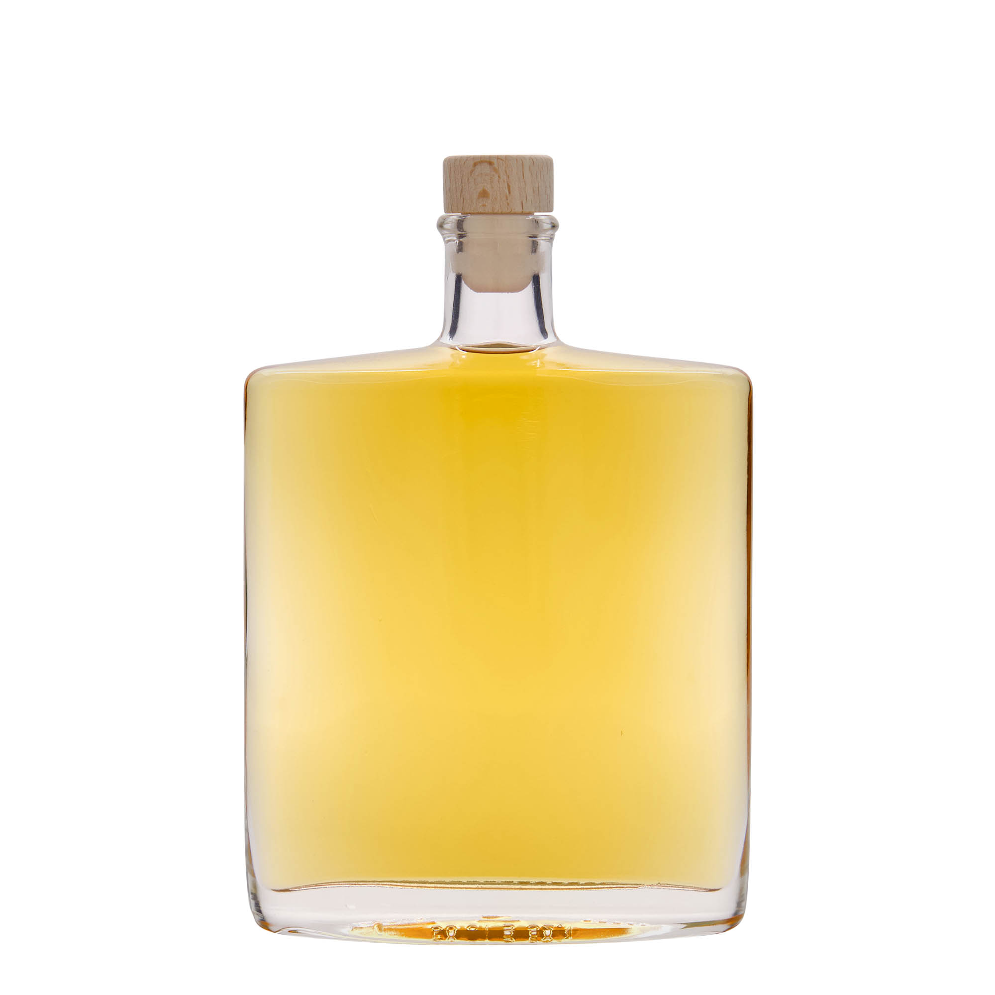 500 мл стъклена бутилка 'Zorbas', овална, гърло: корк 500 мл стъклена бутилка 'Zorbas', овална, гърло: корк