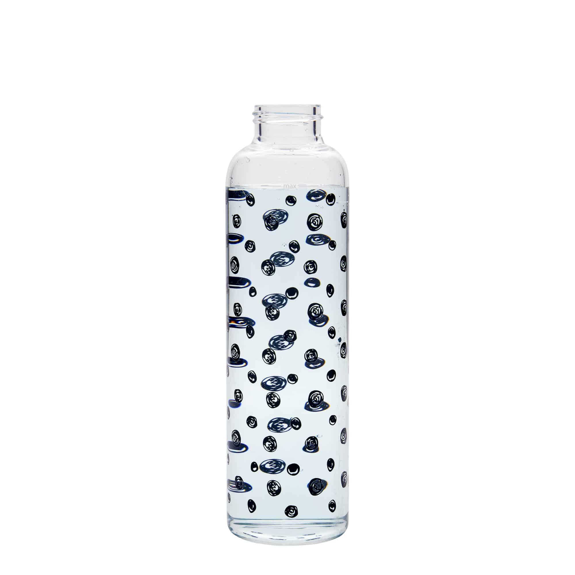 500 ml бутилка за вода и напитки „Perseus“, мотив: черни точки, затваряне: винтова капачка