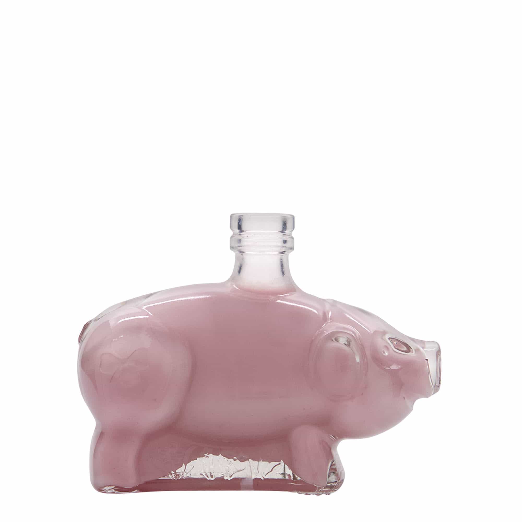 200 ml стъклена бутилка „Свинче“, затваряне: коркова тапа