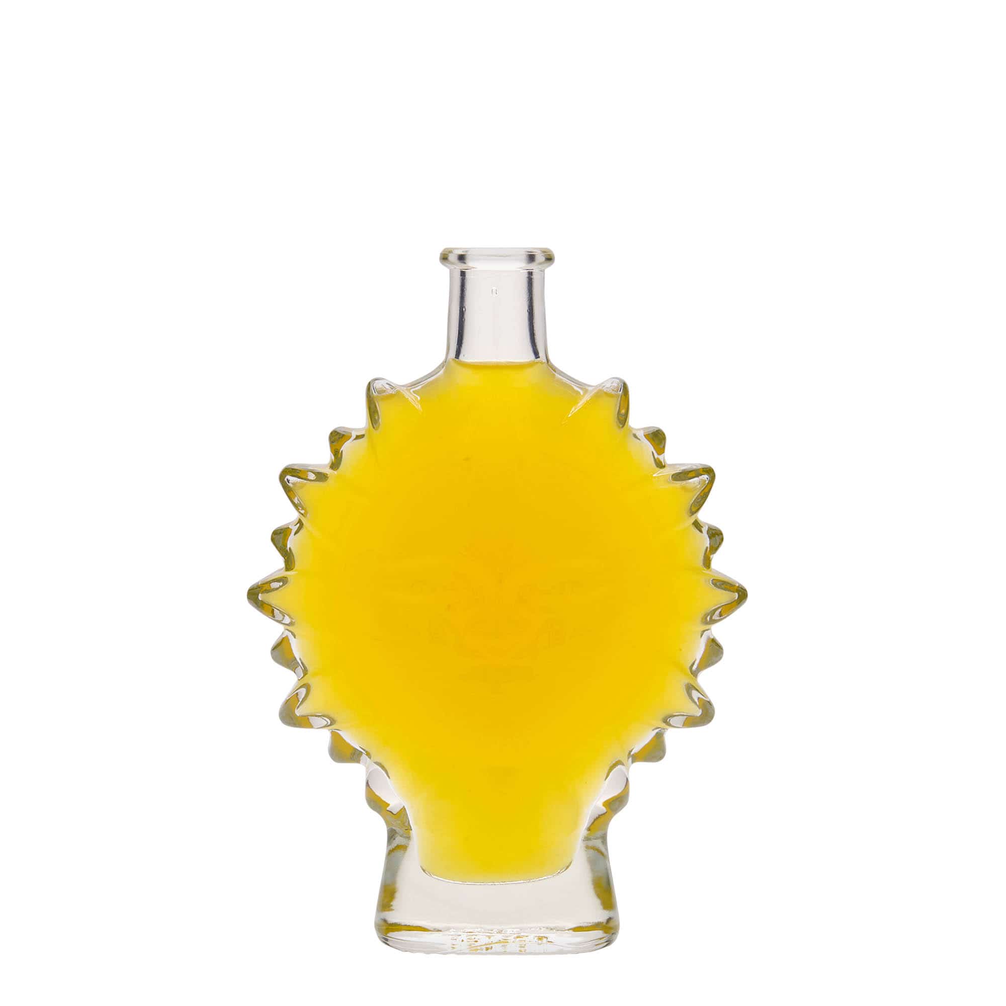 200 ml стъклена бутилка „Слънце“, затваряне: коркова тапа