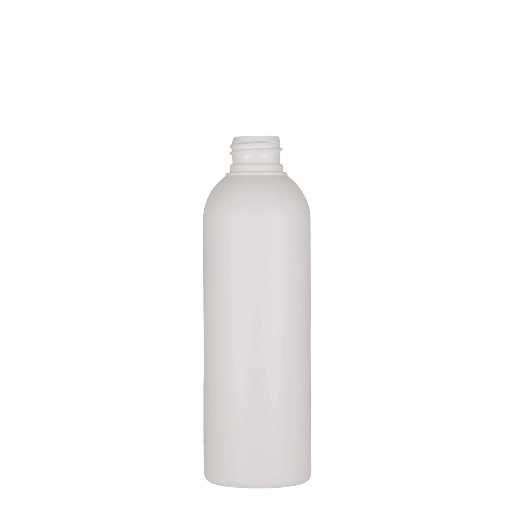 200 ml пластмасова бутилка „Tuffy“, HDPE, бяла, затваряне: винтова капачка GPI 24/410 200 ml пластмасова бутилка „Tuffy“, HDPE, бяла, затваряне: винтова капачка GPI 24/410