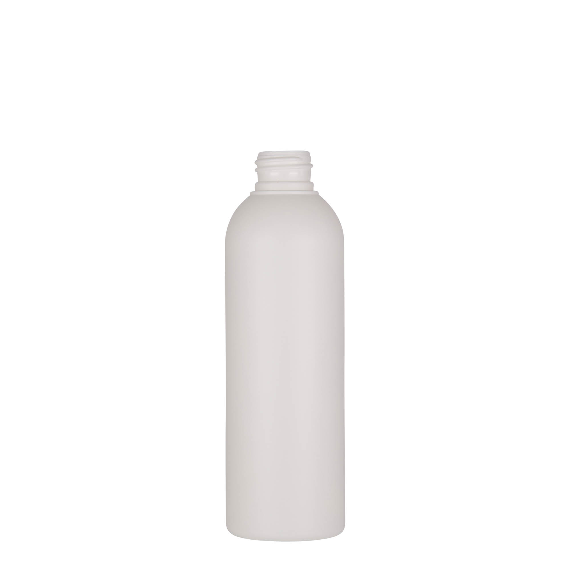 200 мл пластмасова бутилка 'Tuffy', HDPE, бяла, гърло: 24/410