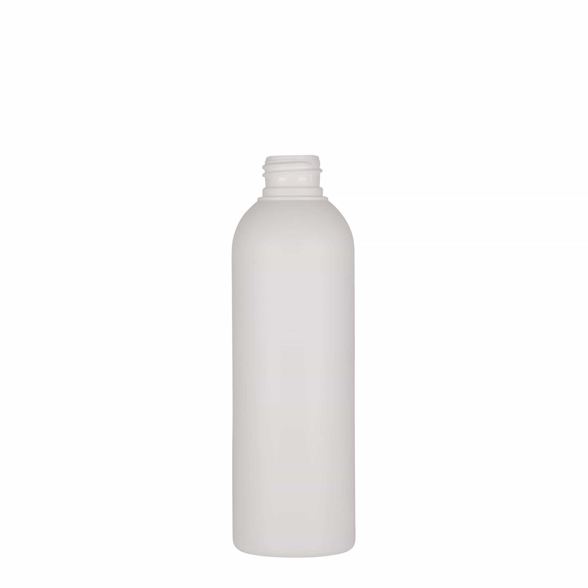 200 мл пластмасова бутилка 'Tuffy', HDPE, бяла, гърло: 24/410