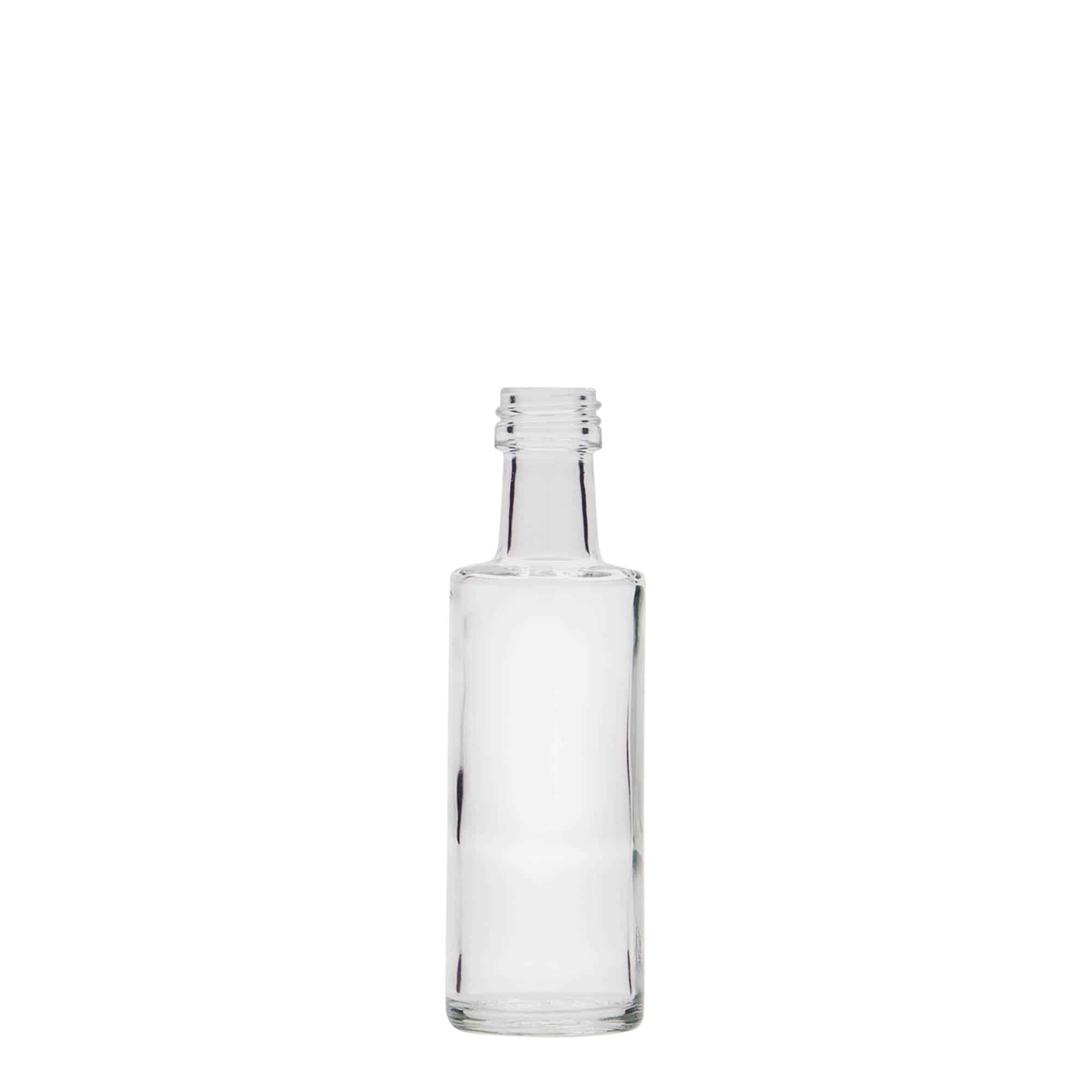 40 ml стъклена бутилка „Dorica“, затваряне: капачка PP 18 40 ml стъклена бутилка „Dorica“, затваряне: капачка PP 18