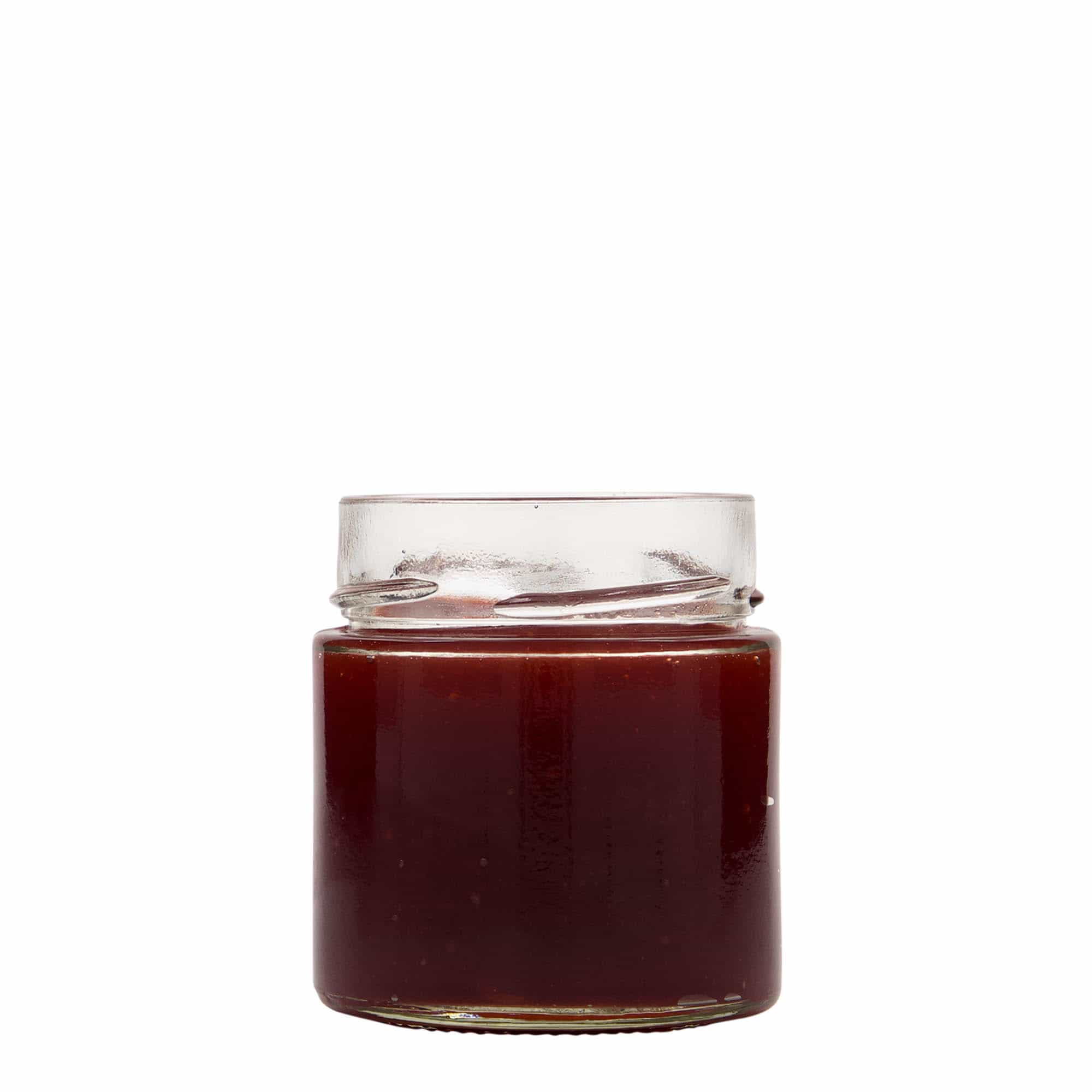 212 ml кръгъл буркан „Balu“, затваряне: много дълбок винтов капак Extra Deep-Twist-Off (EDTO 70)