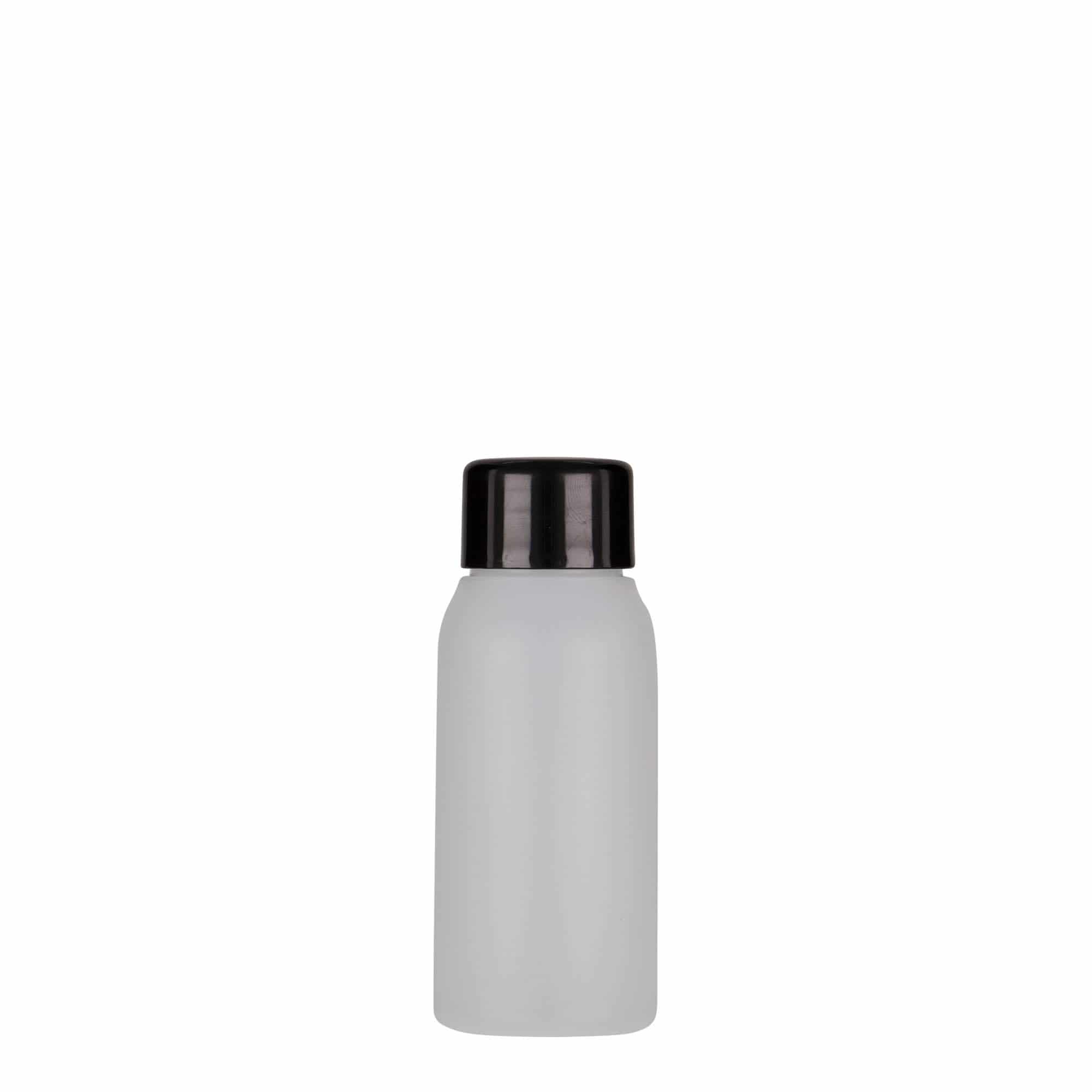 50 мл пластмасова бутилка 'Tuffy', HDPE, натурална, гърловина: 24/410