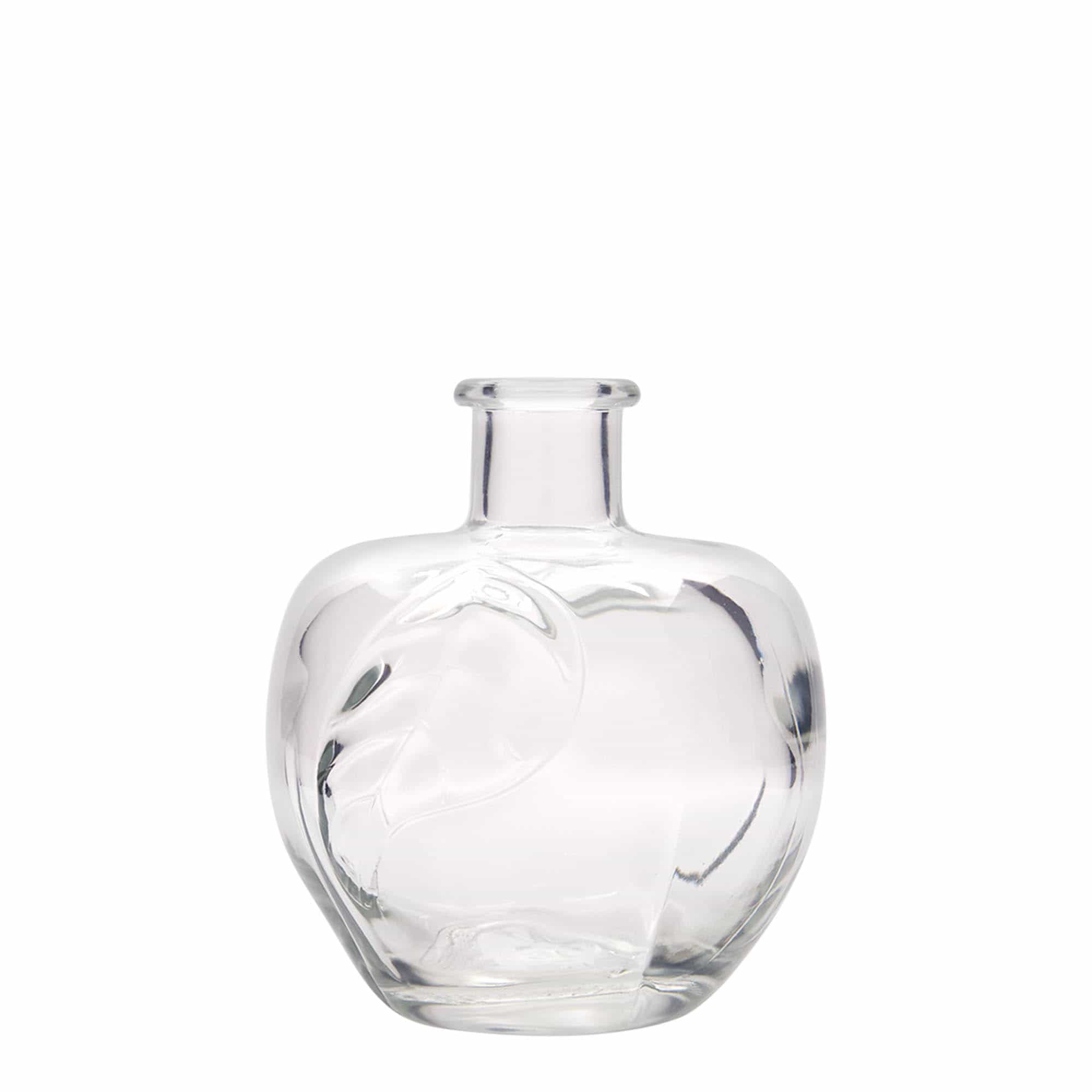 350 ml стъклена бутилка „Ябълка“, затваряне: коркова тапа