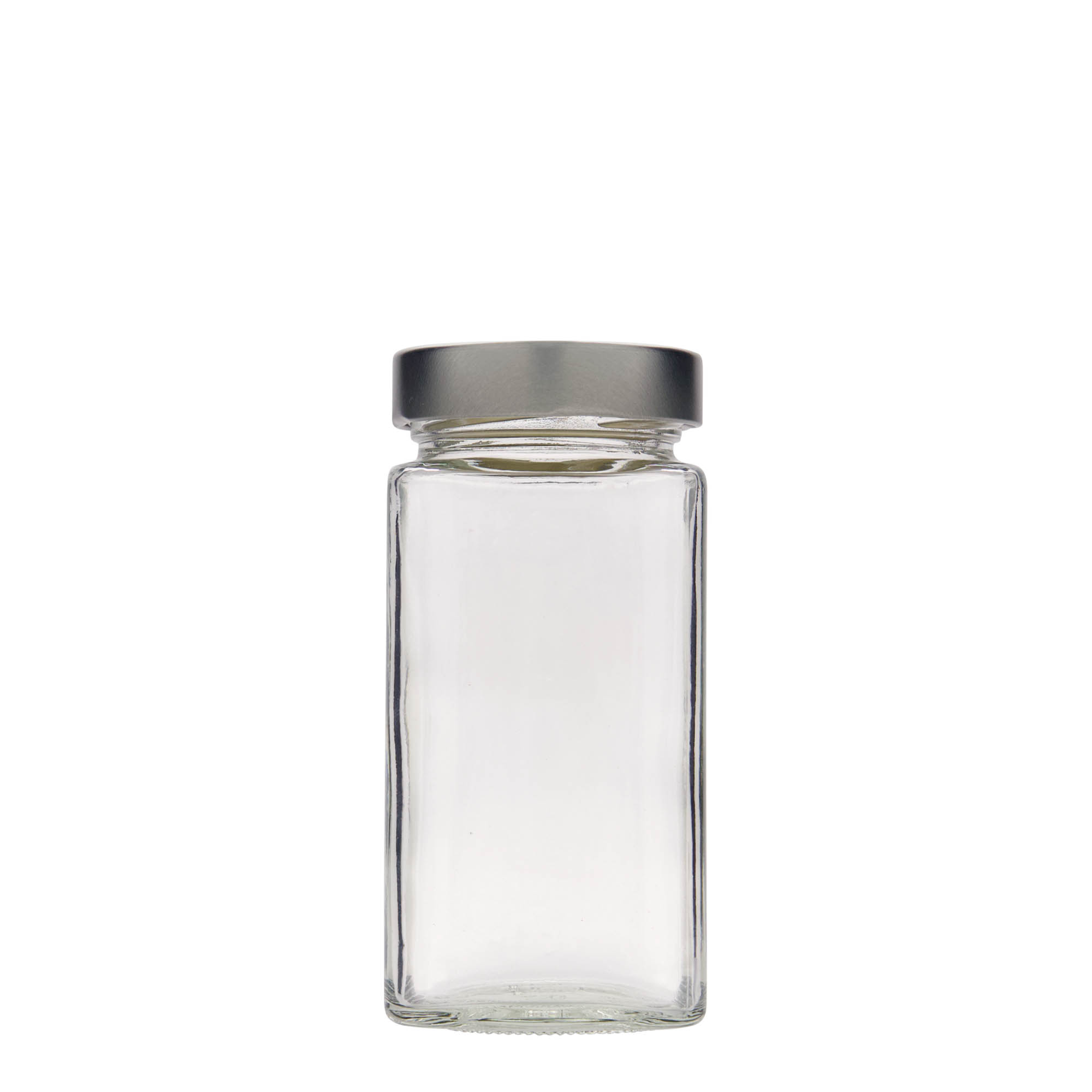 314 мл правоъгълна стъклена бутилка 'Funny', отвор: Дълбок винт (DTO 58) 314 мл правоъгълна стъклена бутилка 'Funny', отвор: Дълбок винт (DTO 58)