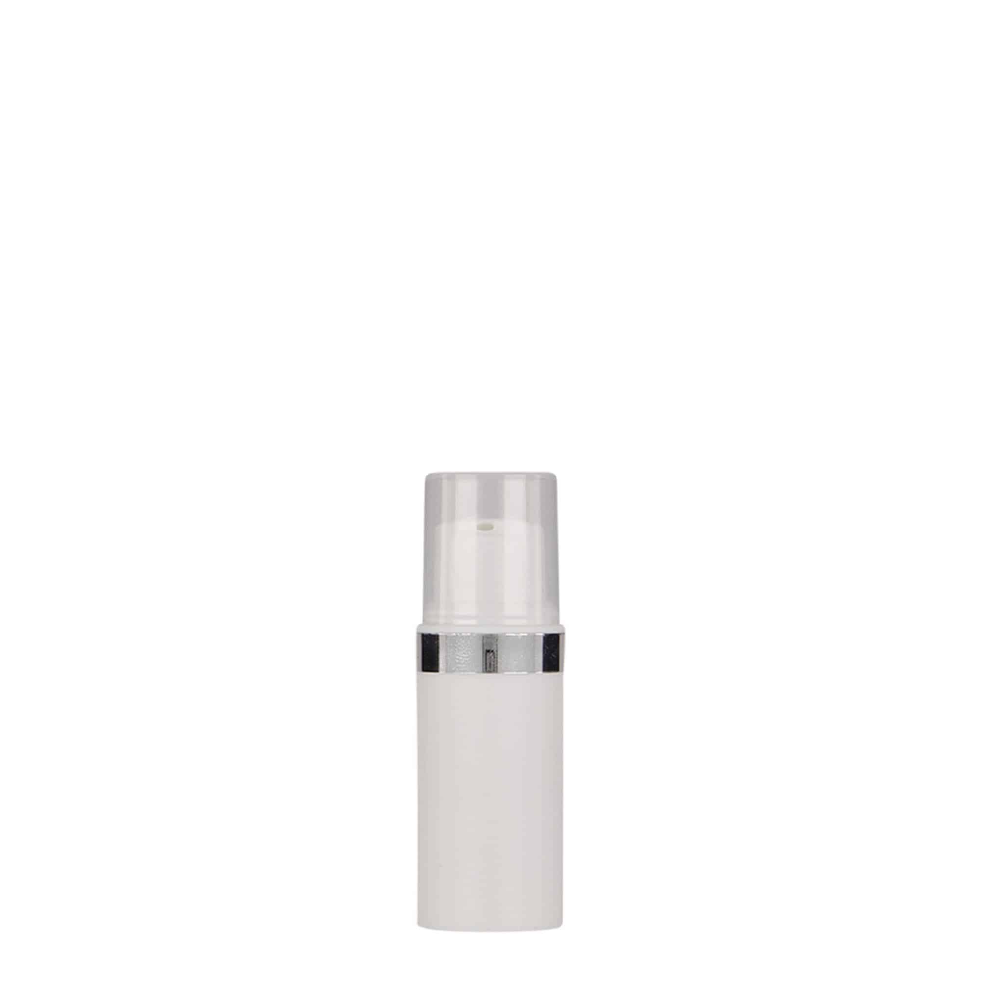 5 ml безвъздушен дозатор „Nano“, PP пластмаса, бял