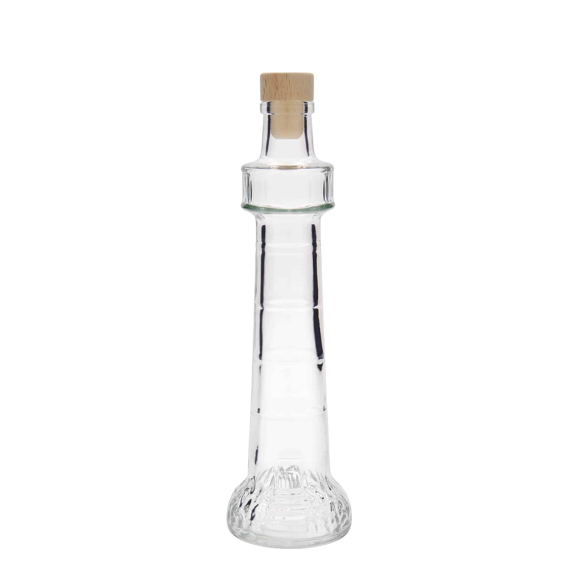 200 ml стъклена бутилка „Фар“, затваряне: коркова тапа