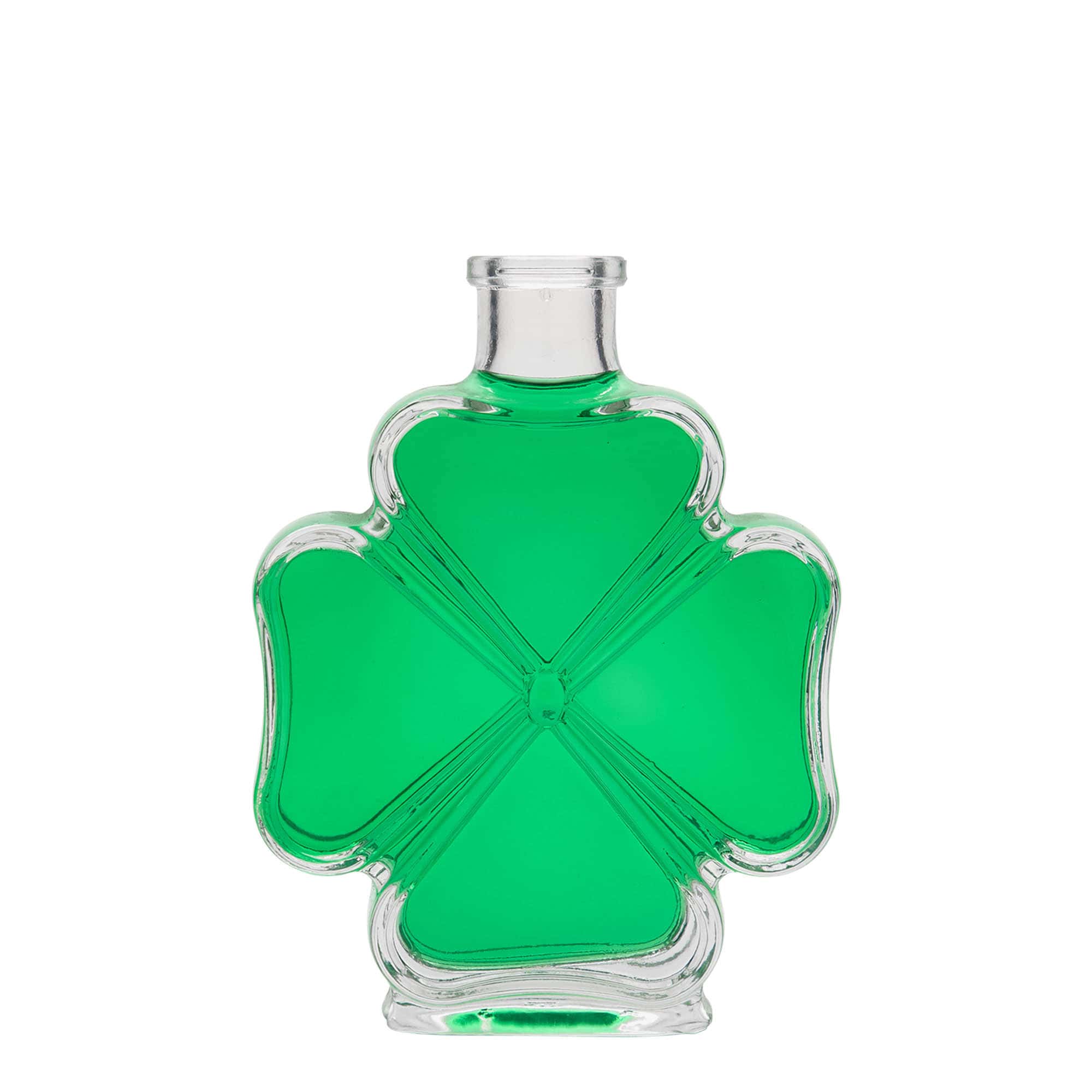 200 ml стъклена бутилка „Детелина“, затваряне: коркова тапа