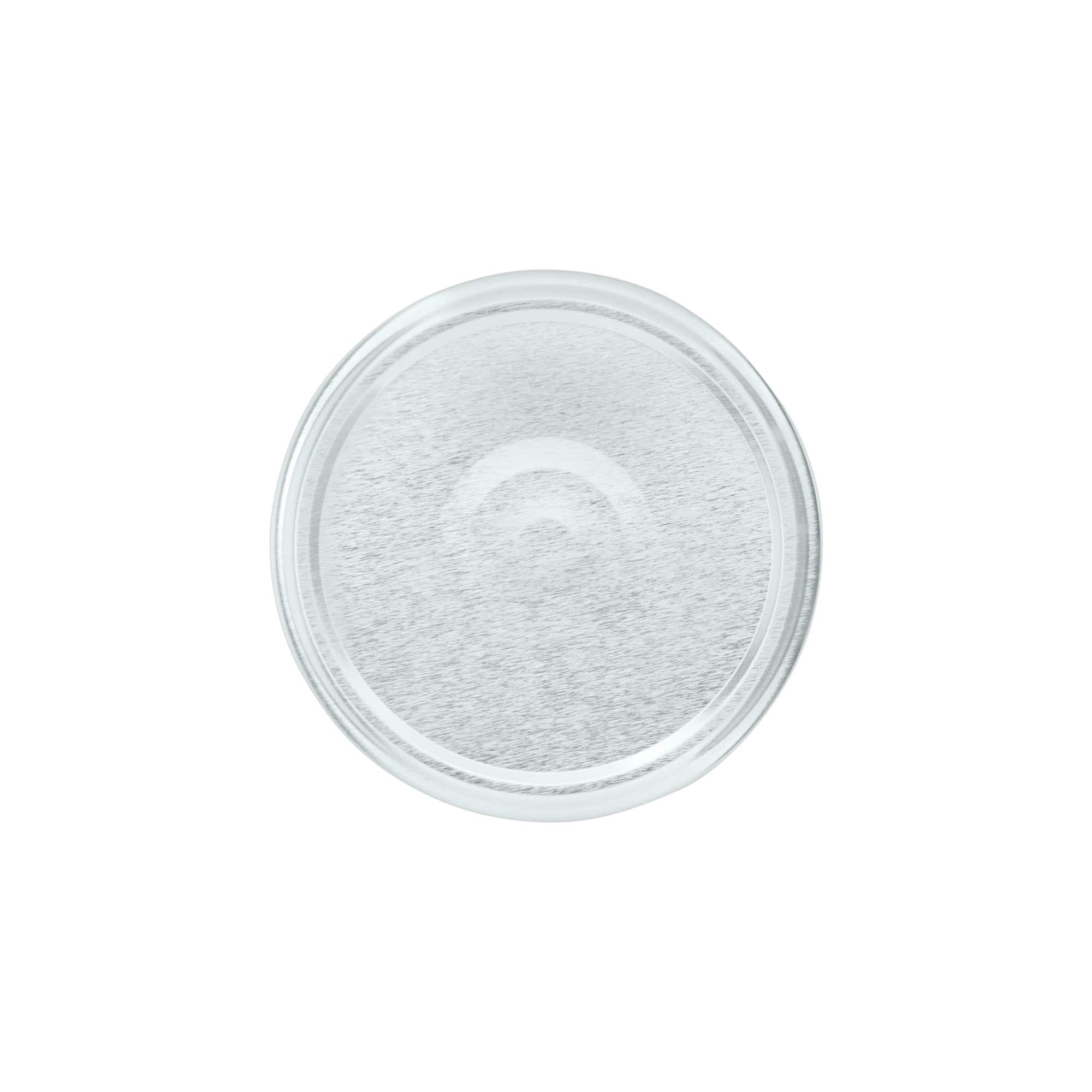 Капачка Twist-Off, бял ламаринен лист, сребрист, за отвор: TO 82 Капачка Twist-Off, бял ламаринен лист, сребрист, за отвор: TO 82