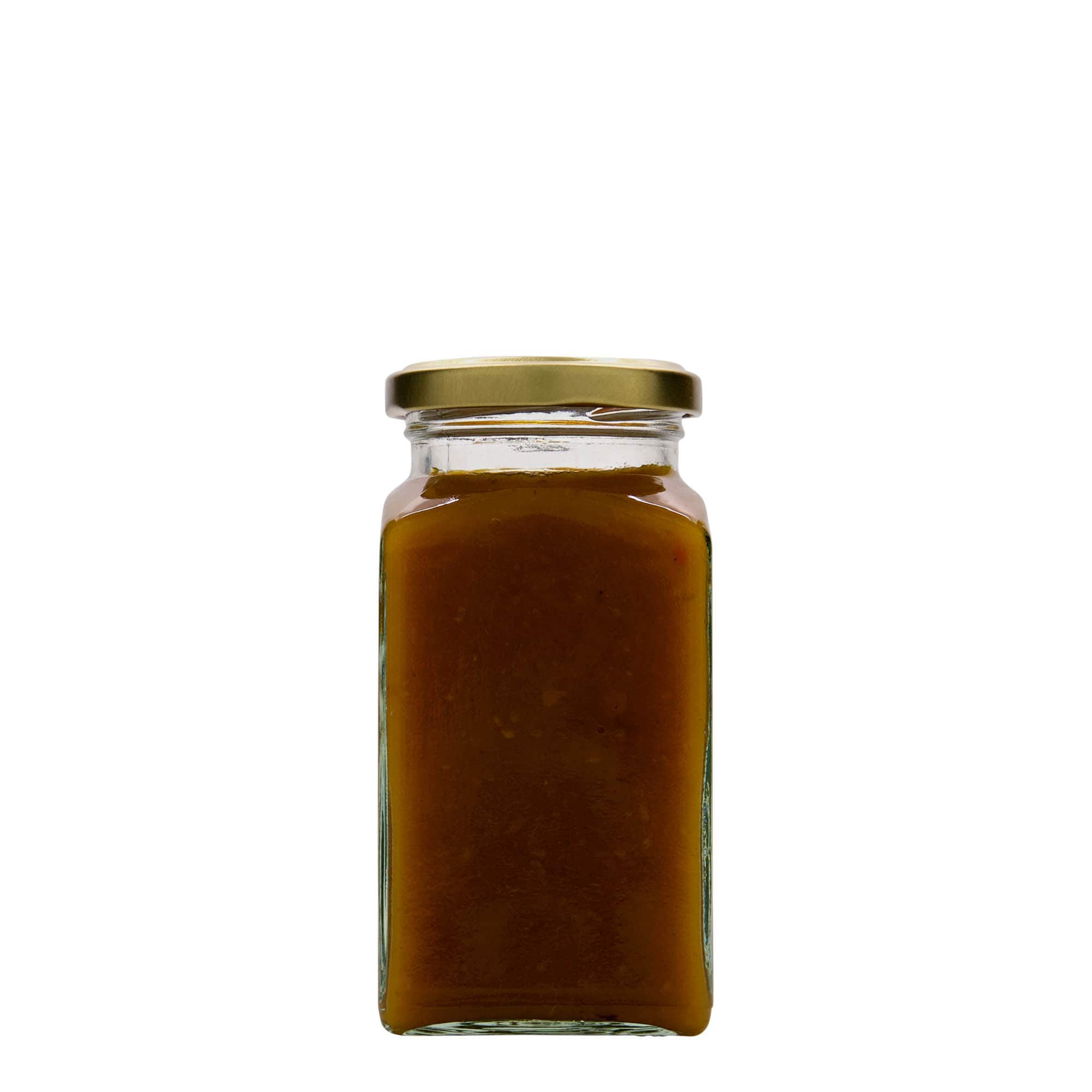 312 мл правоъгълно стъкло, отвор: завинтващ се капак (TO 58)