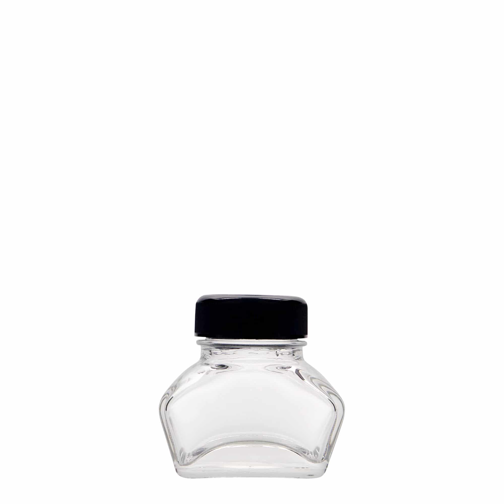 30 мл мастилница, правоъгълна, отвор: винтова капачка 30 мл мастилница, правоъгълна, отвор: винтова капачка